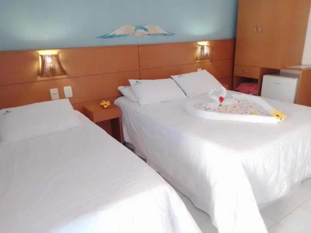 Bedroom, Bed in Pousada Lua Azul