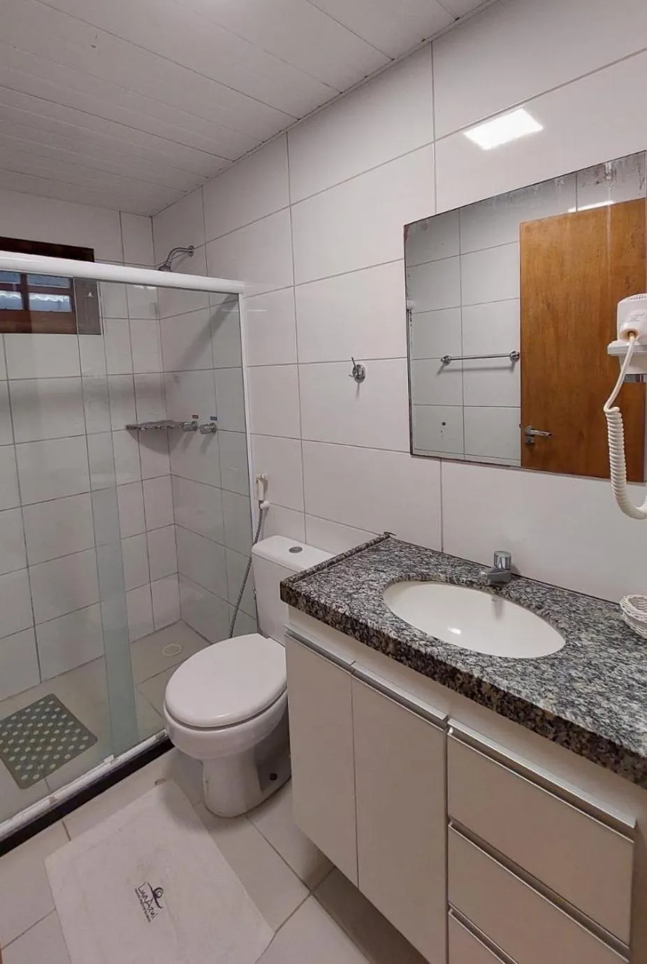 Bathroom in Pousada Lua Azul