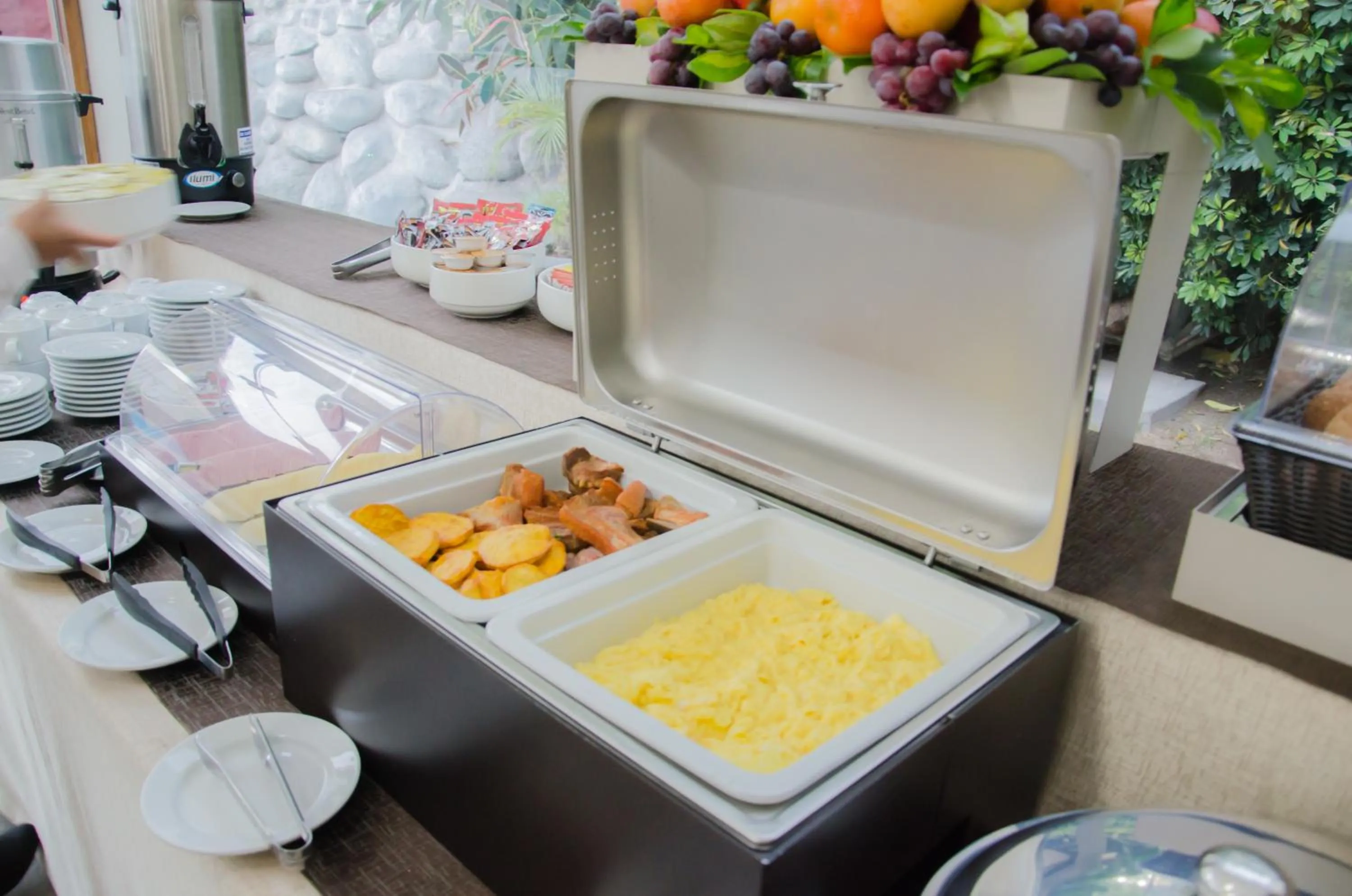 Buffet breakfast in La Maison d'Elise