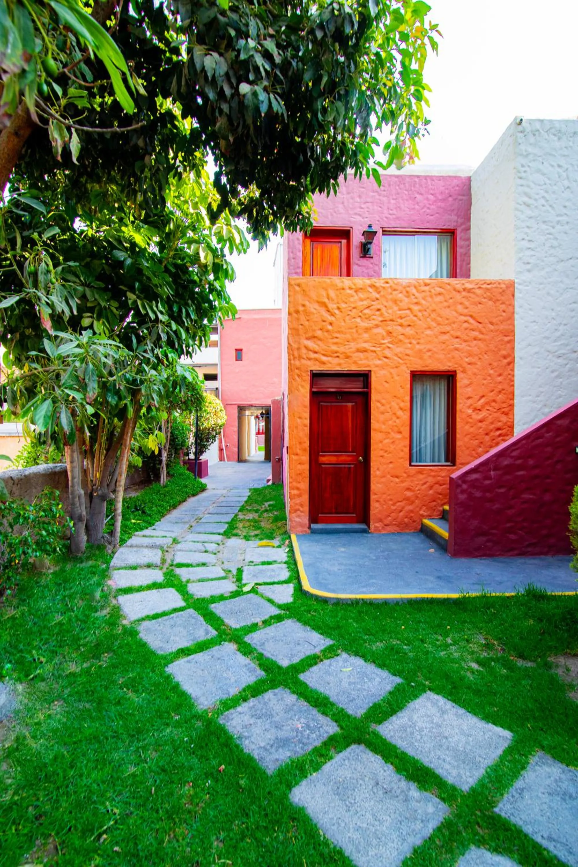 Garden view in La Maison d'Elise