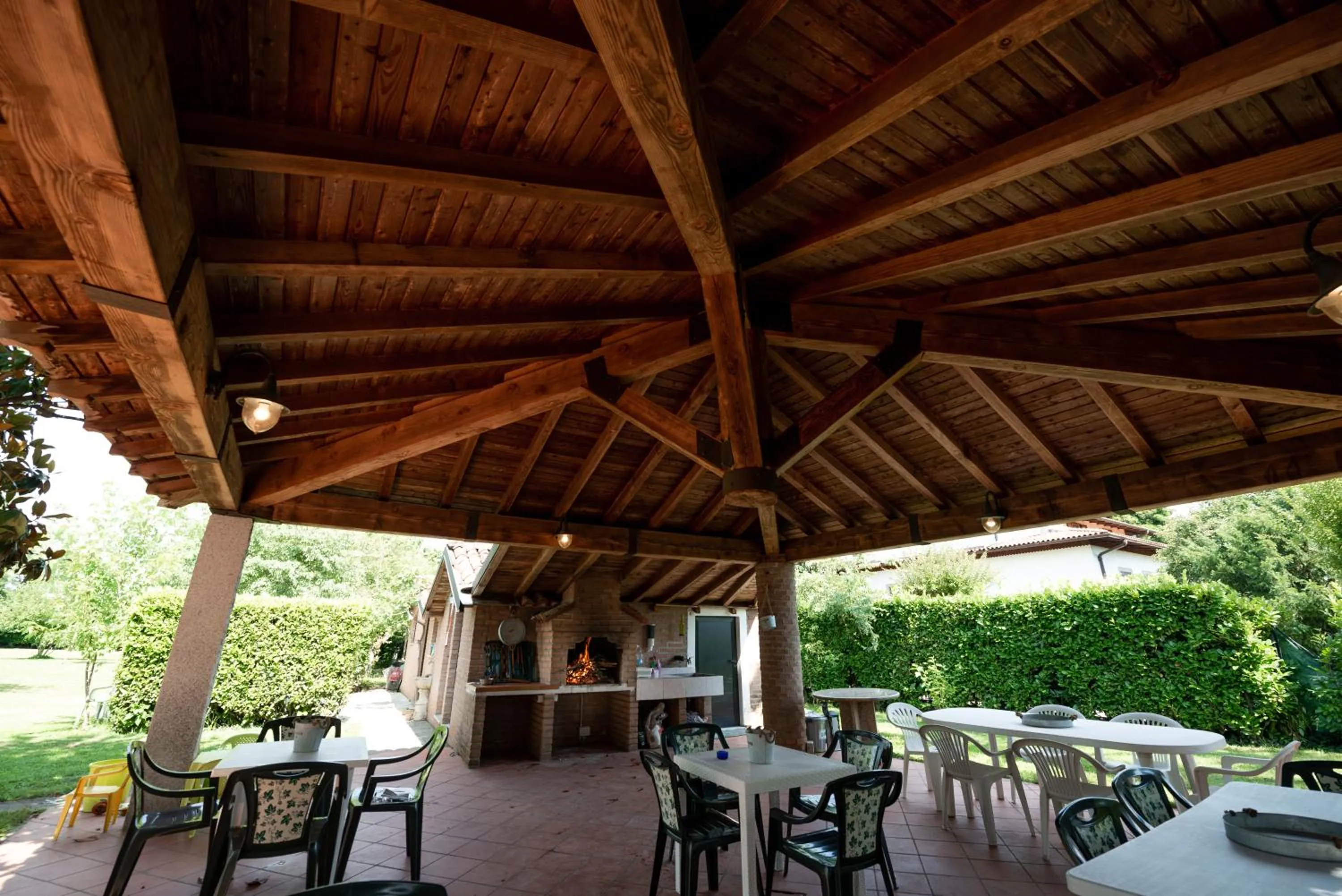 Patio in B&B Family First