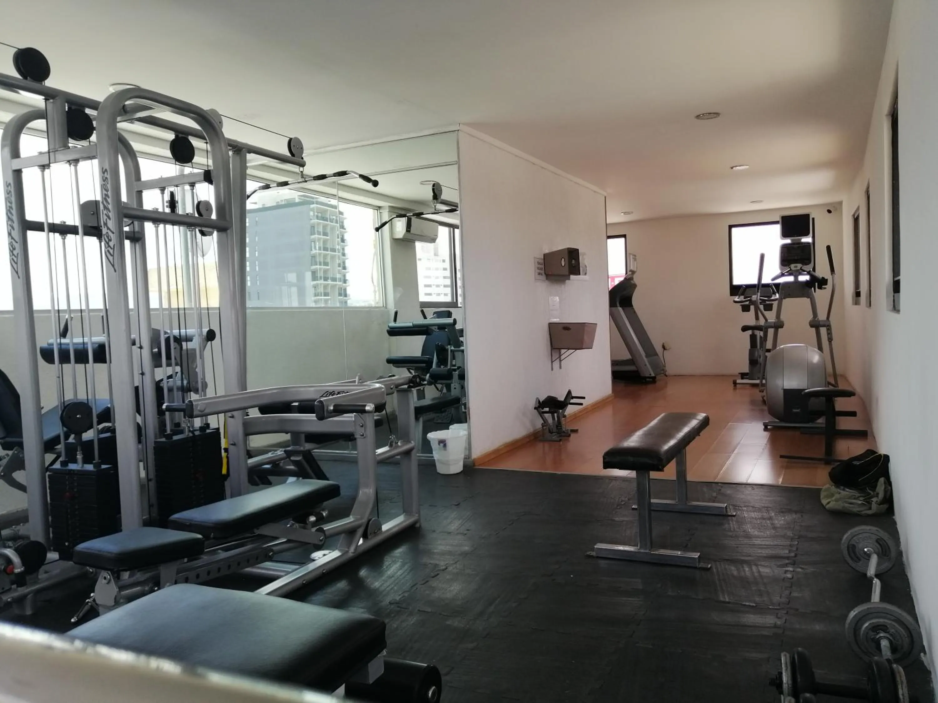Fitness centre/facilities in Hotel Campestre Inn