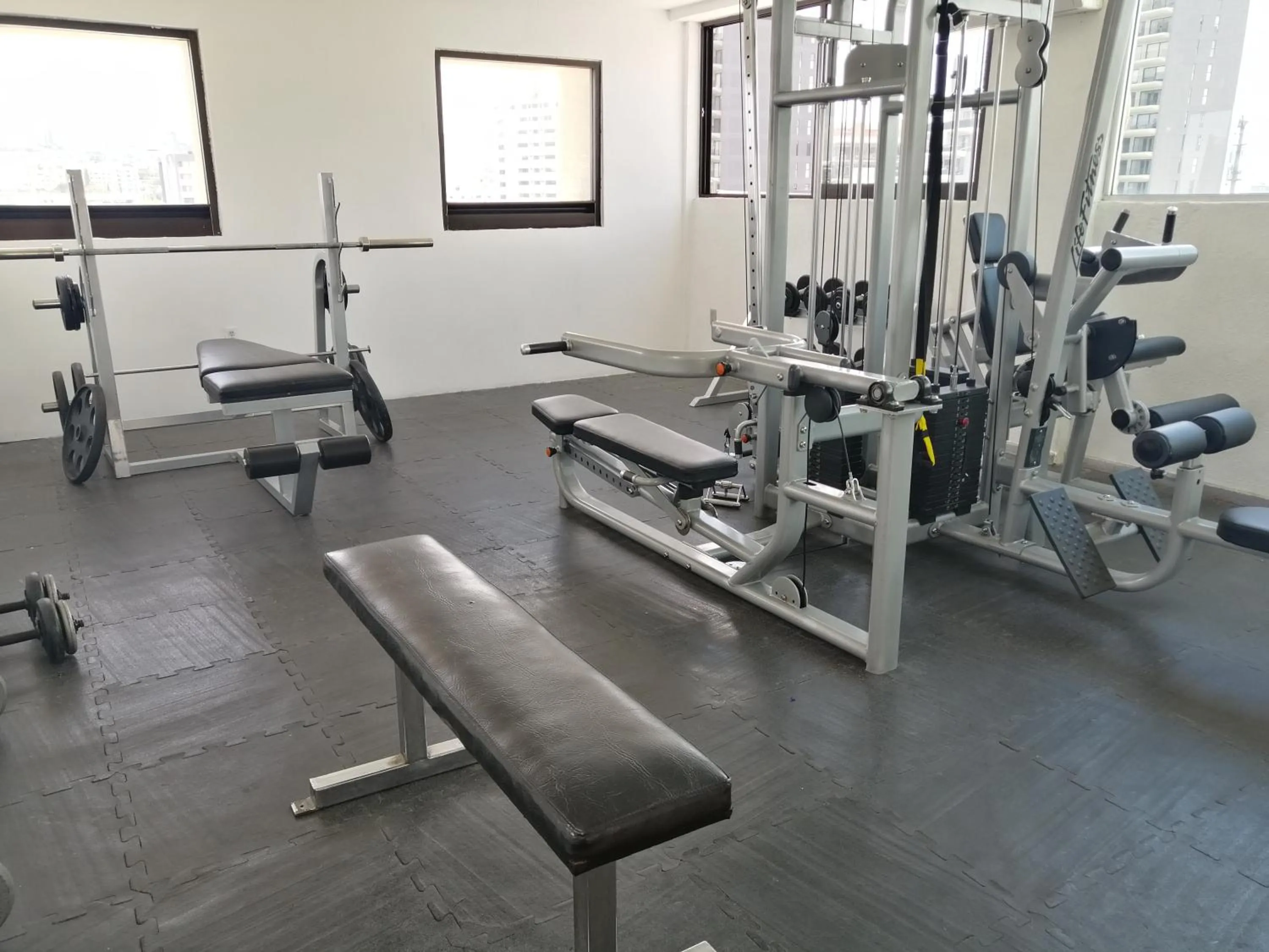 Fitness centre/facilities in Hotel Campestre Inn