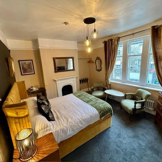 Bedroom, Bed in The Old Registry guest house