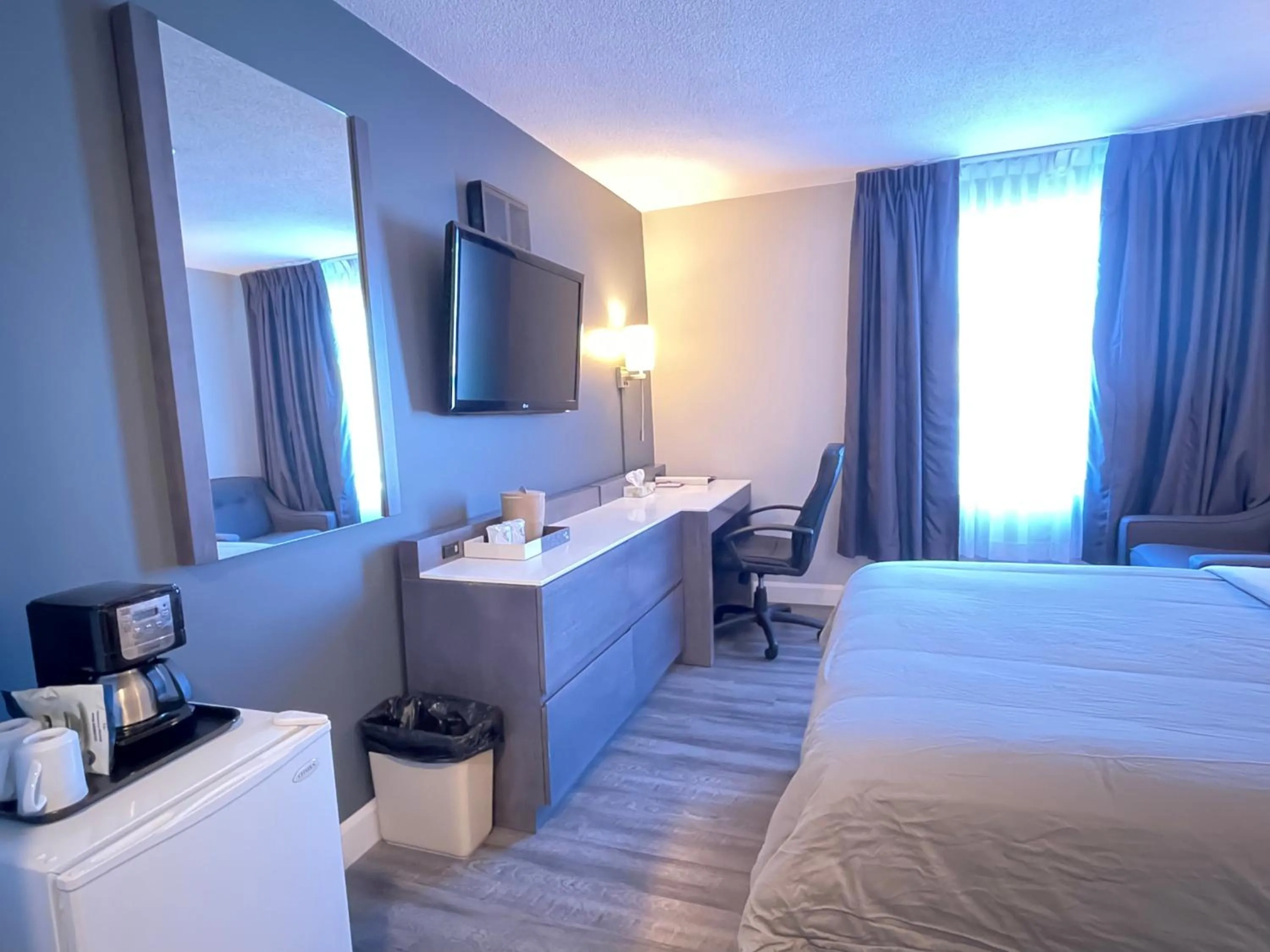 Bedroom, Bed in Auberge de la Gare