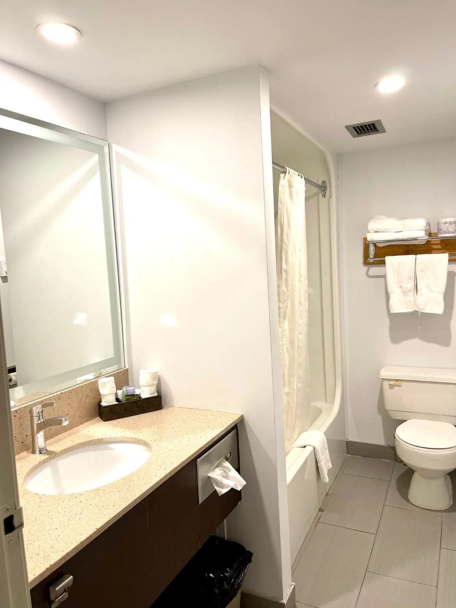 Bathroom in Auberge de la Gare