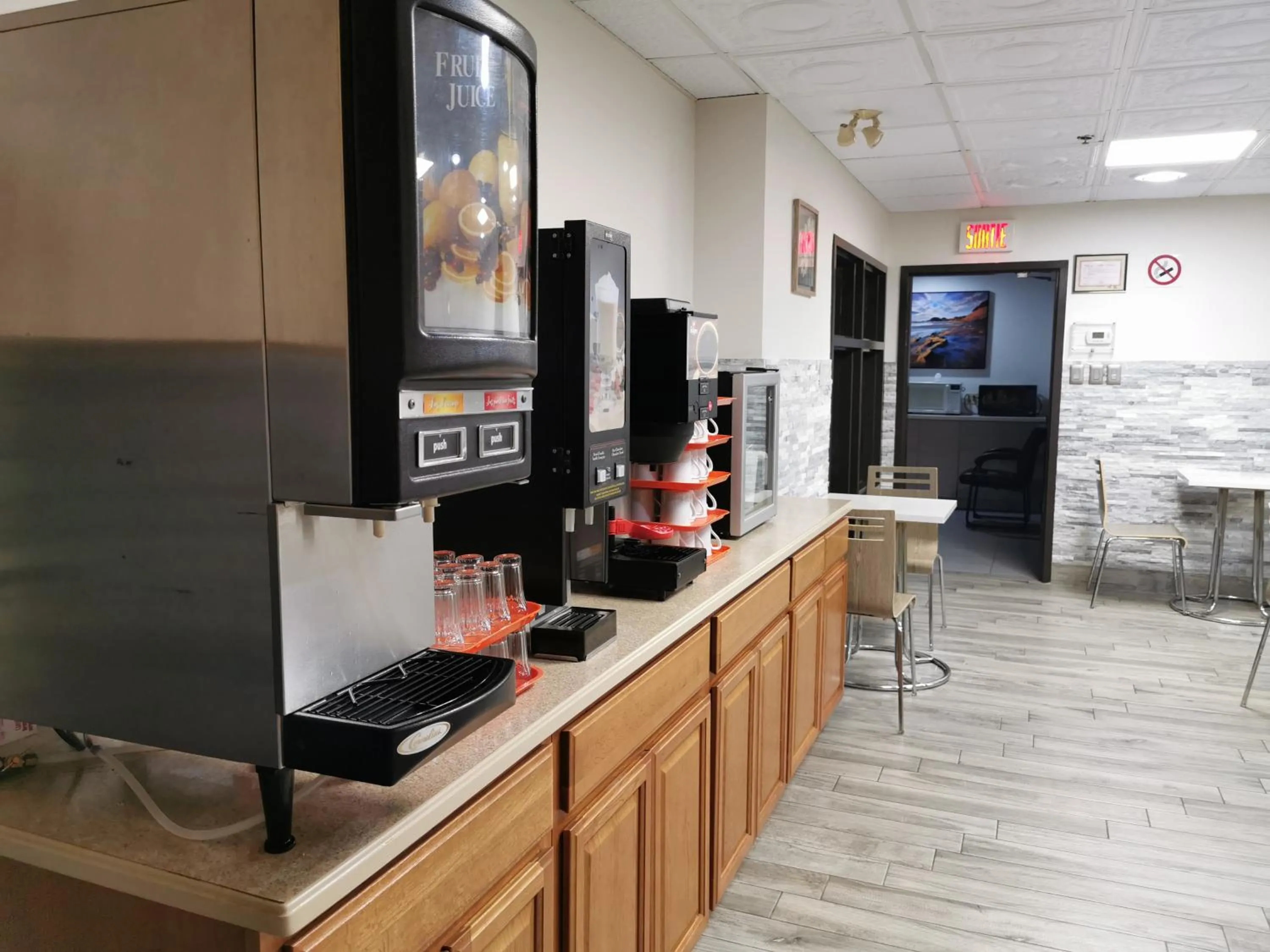 Breakfast in Auberge de la Gare