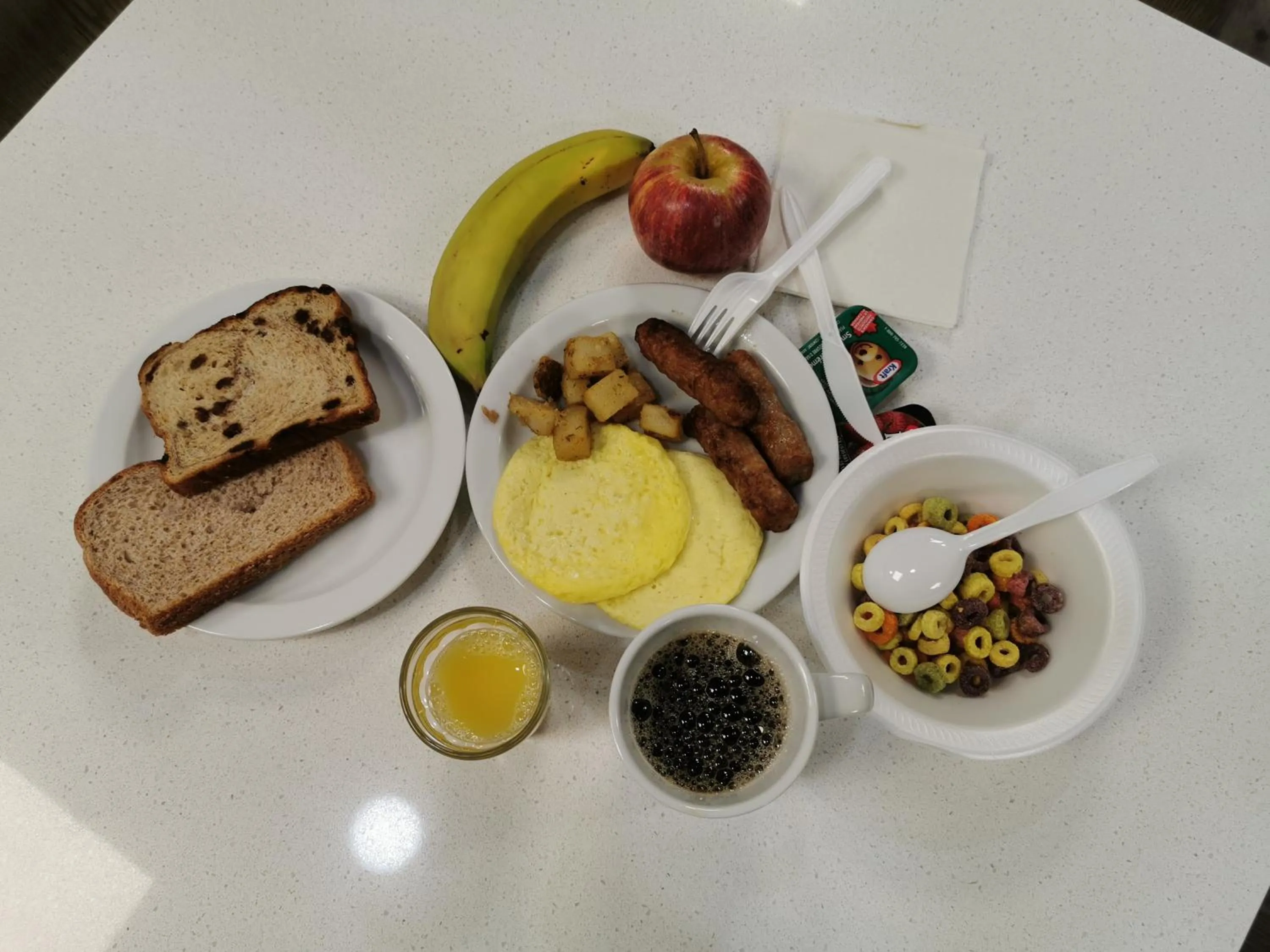 Breakfast in Auberge de la Gare