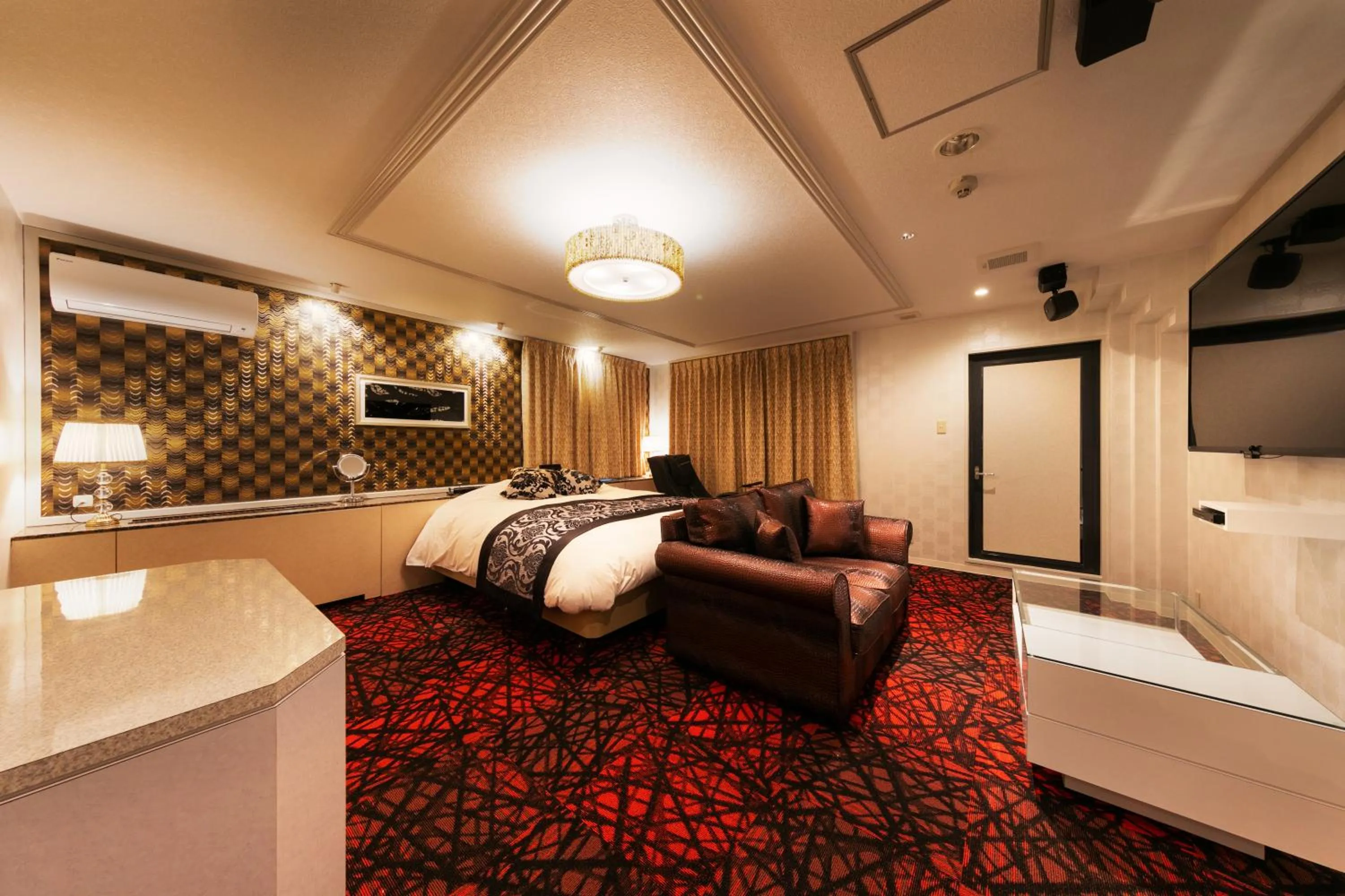 Bed in Hotel Eldia Modern Kobe(Adult Only)