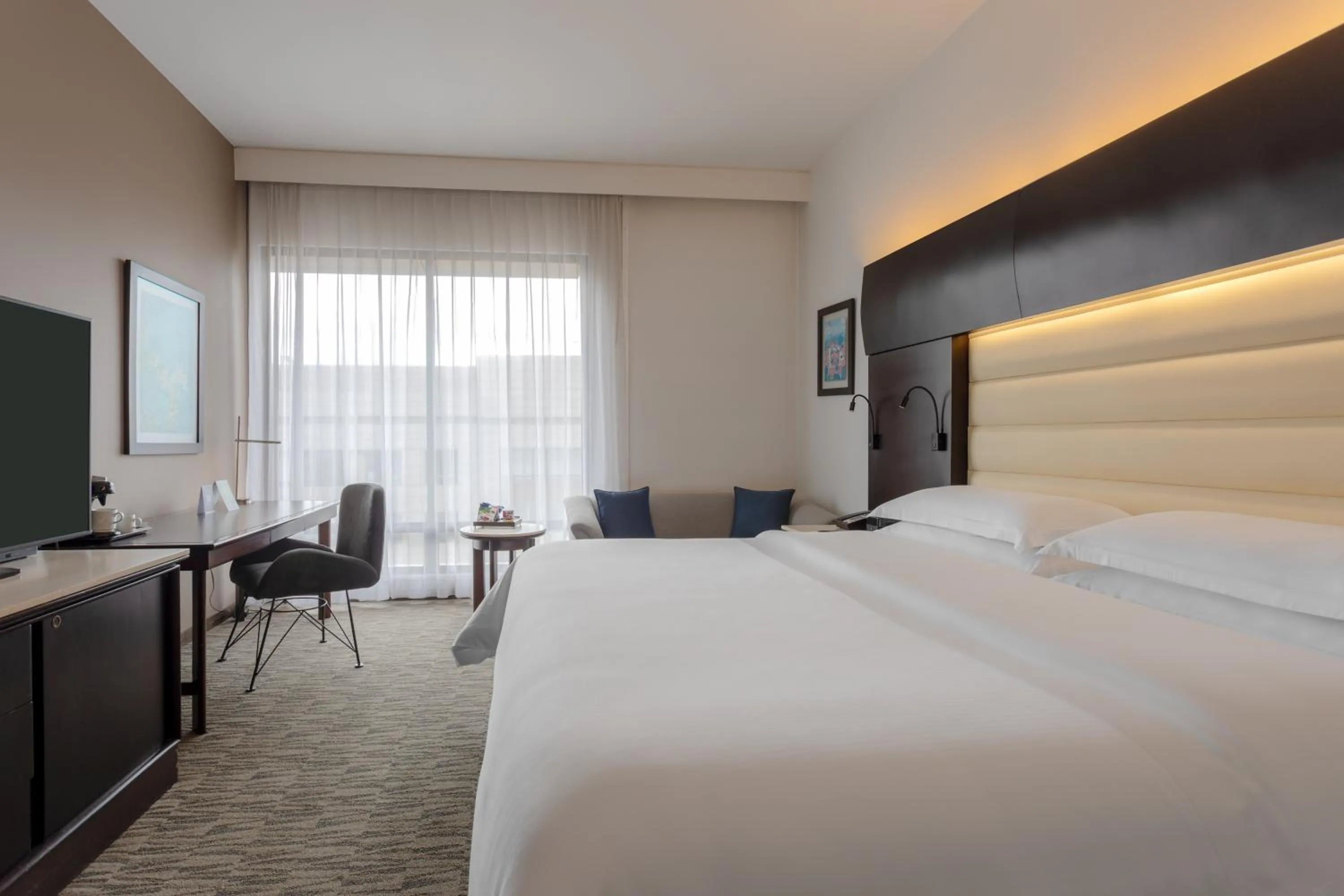 Decorative detail, Bed in Sheraton Bogotá Hotel