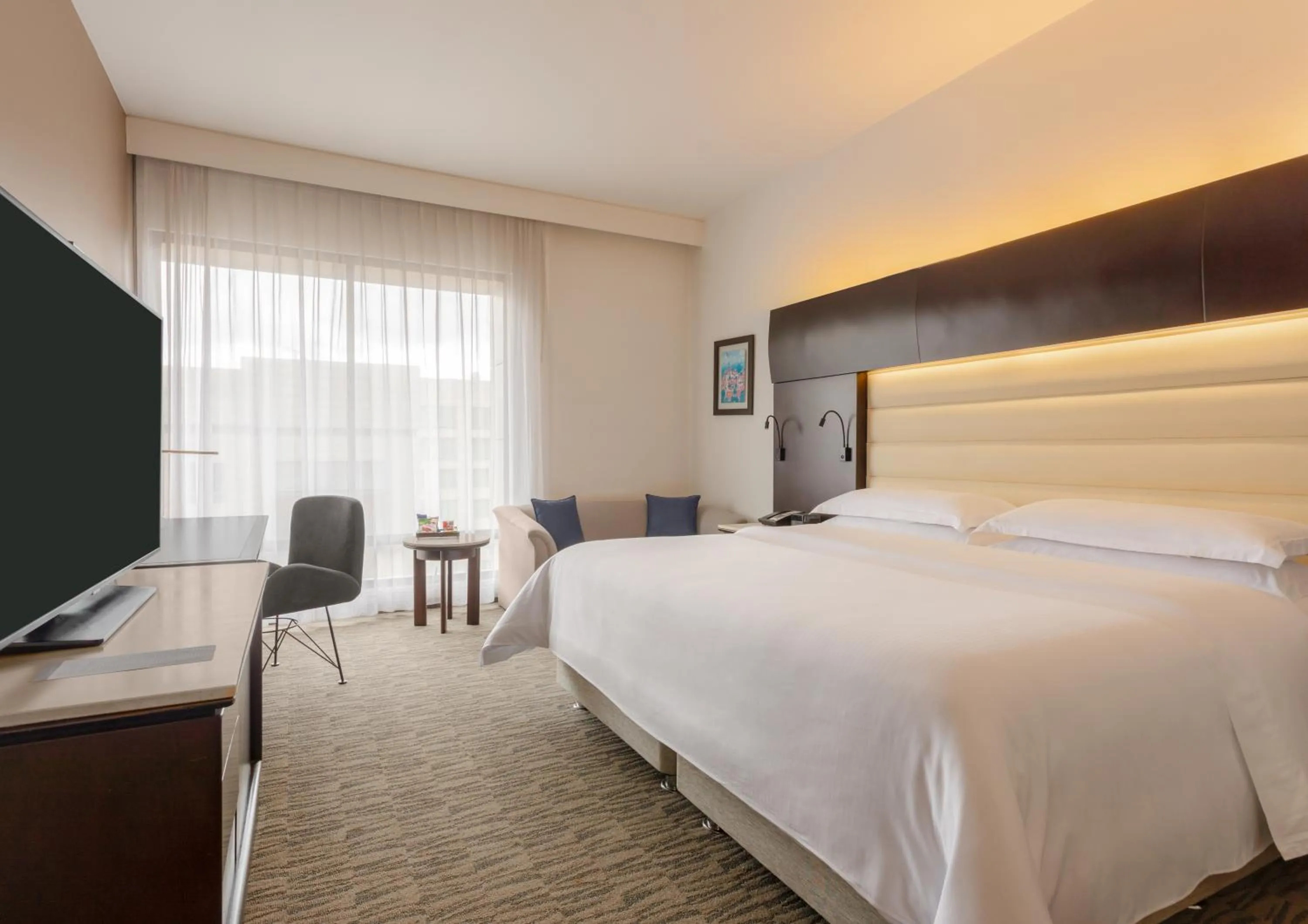 Decorative detail, Bed in Sheraton Bogotá Hotel