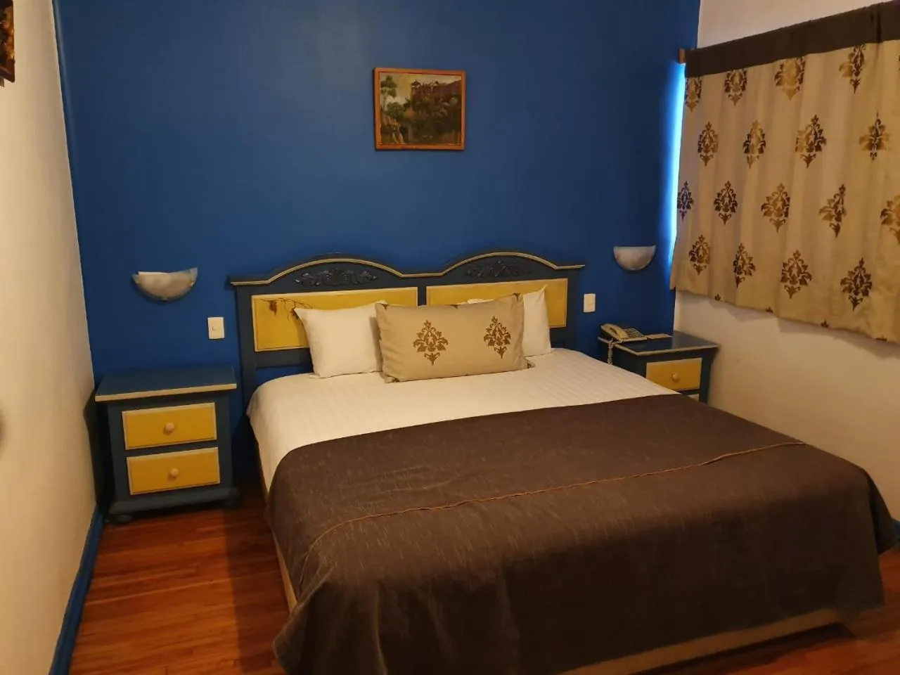 Bed in Hotel Residencia Polanco