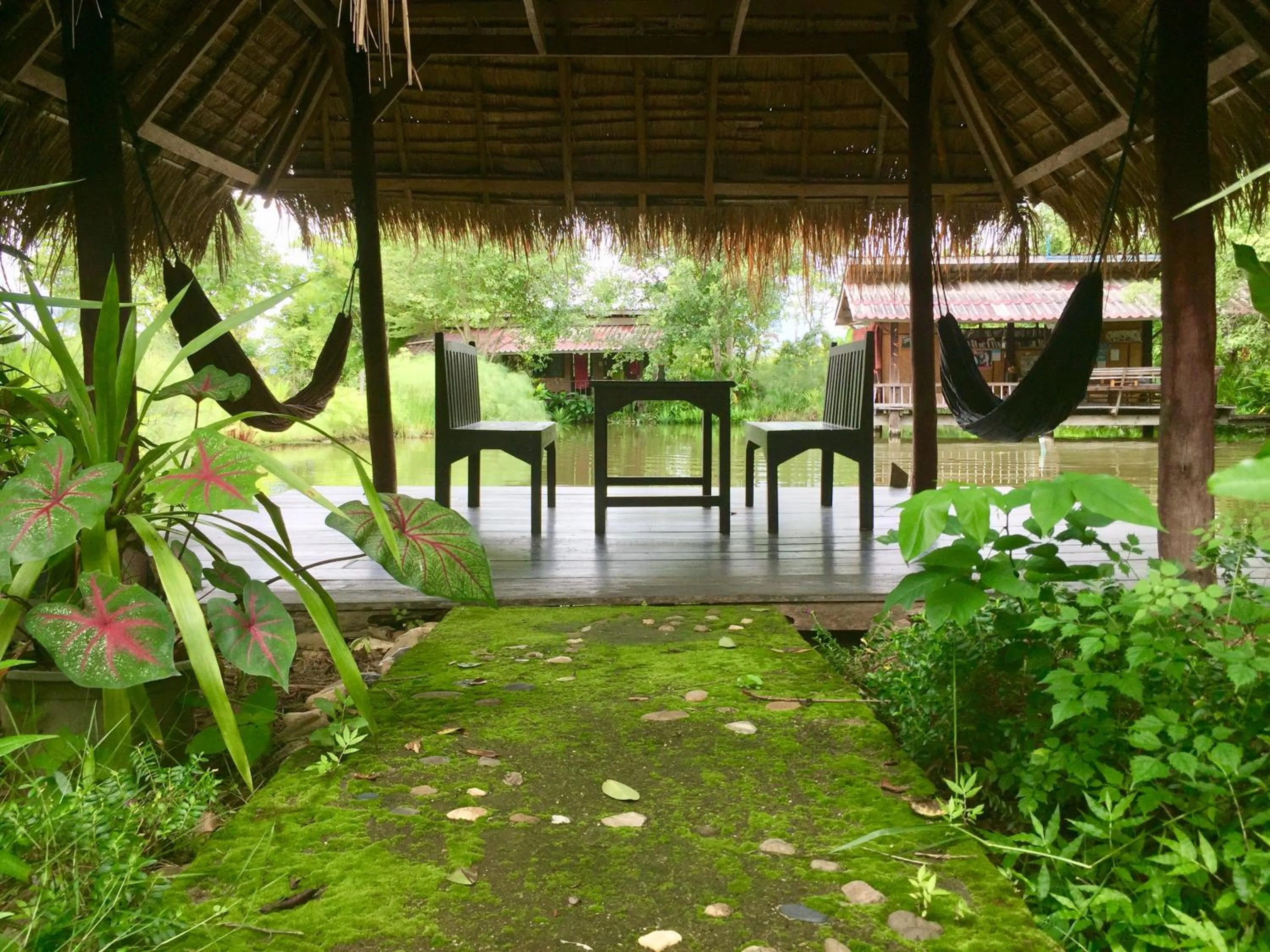 Patio in Bueng Pai Farm บึงปายฟาร์ม