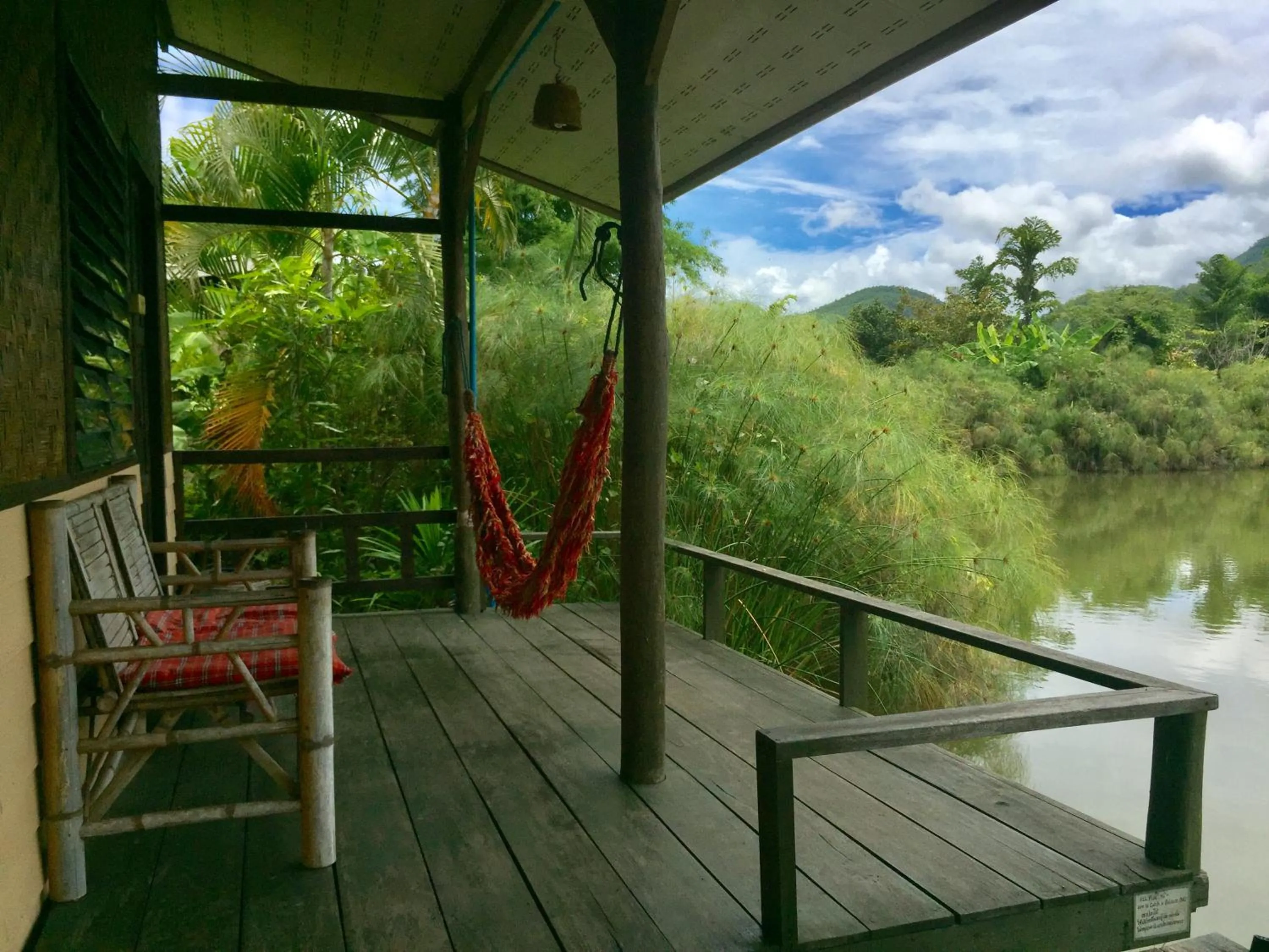 Balcony/Terrace in Bueng Pai Farm บึงปายฟาร์ม