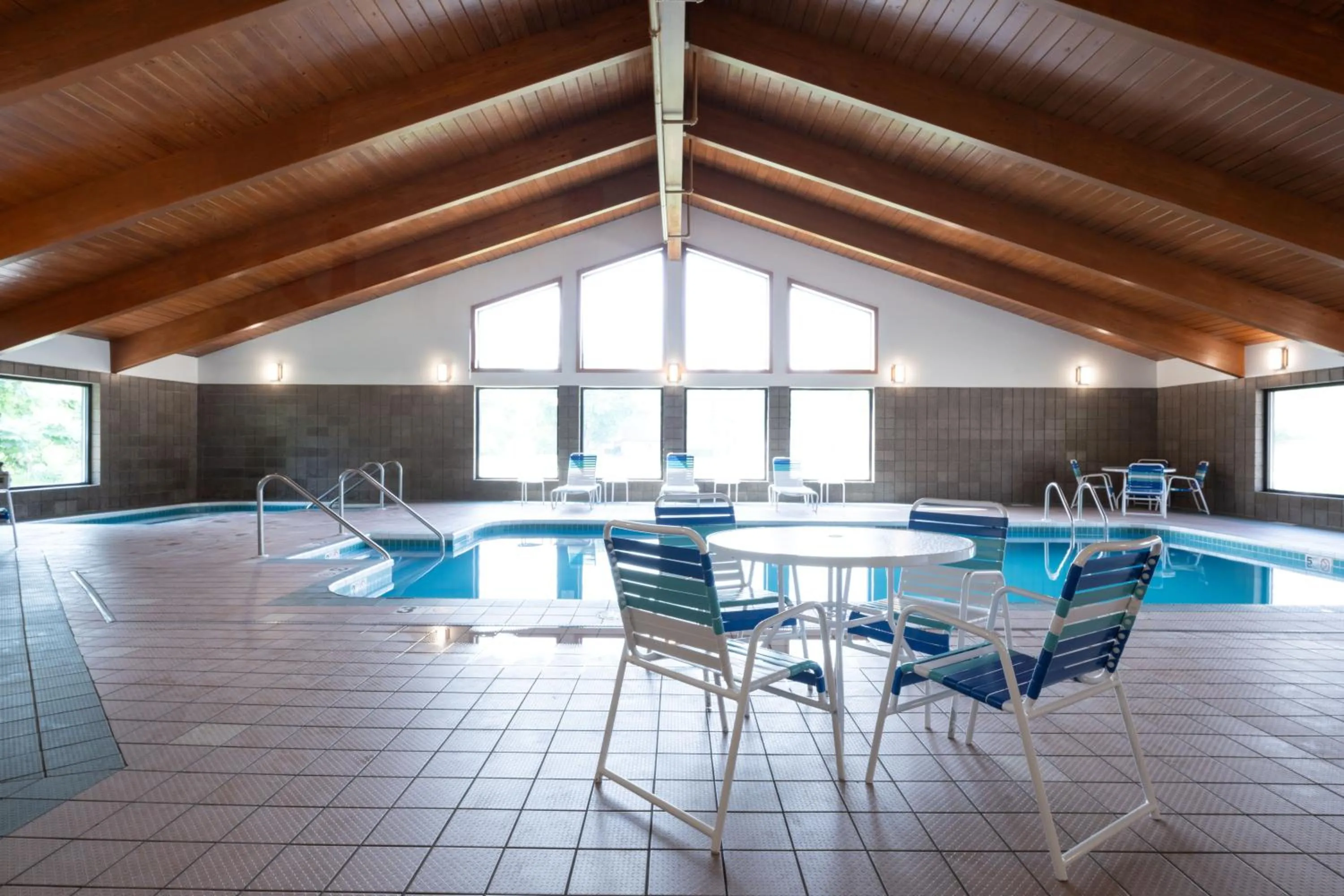 Swimming pool in AmericInn by Wyndham Sturgeon Bay