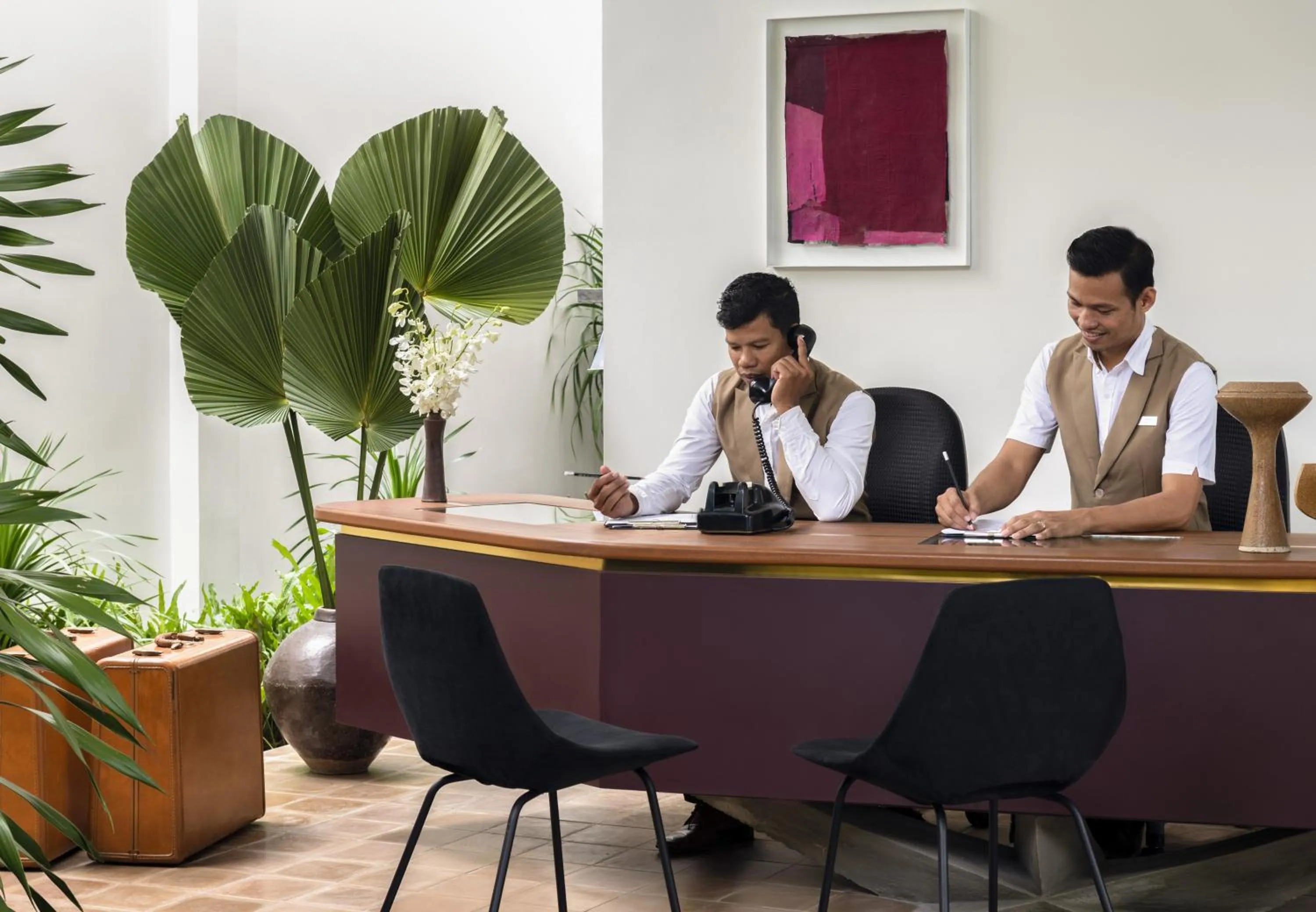 Lobby or reception in Viroth's Villa