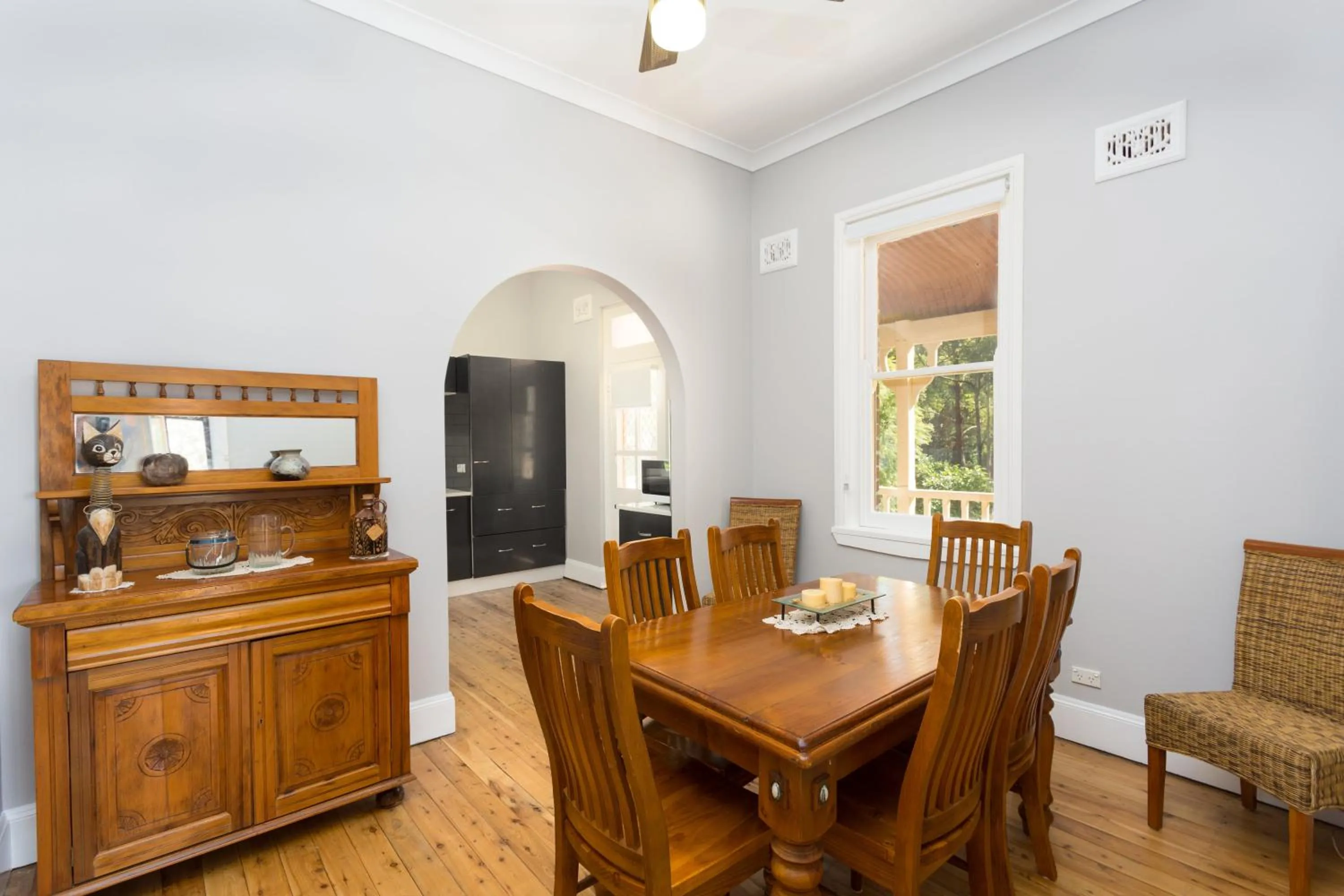 Seating area in Palmyra B&B
