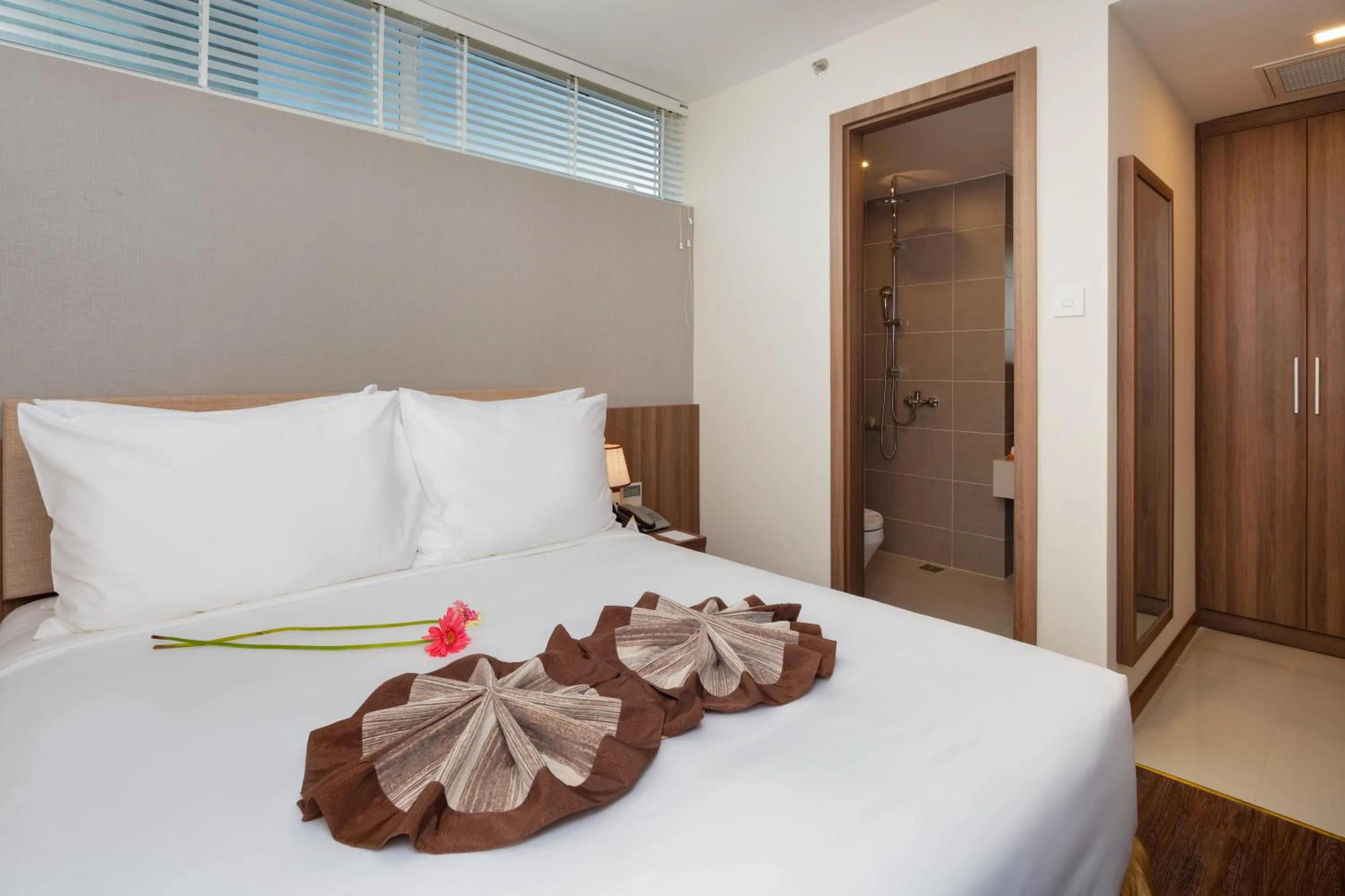 Bed in Libra Hotel Nha Trang