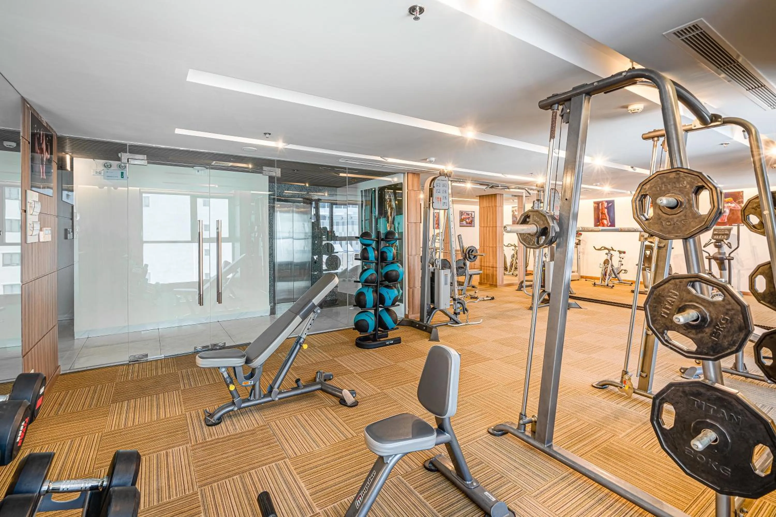 Fitness centre/facilities in Libra Hotel Nha Trang