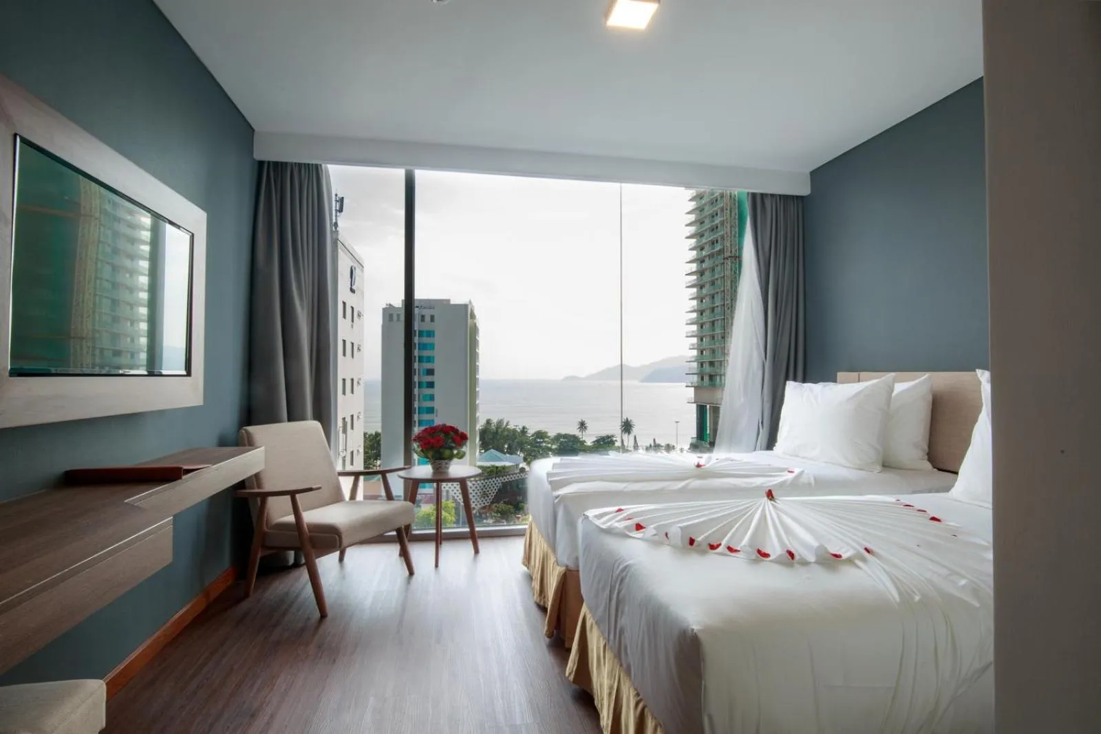 Bedroom, Bed in Libra Hotel Nha Trang