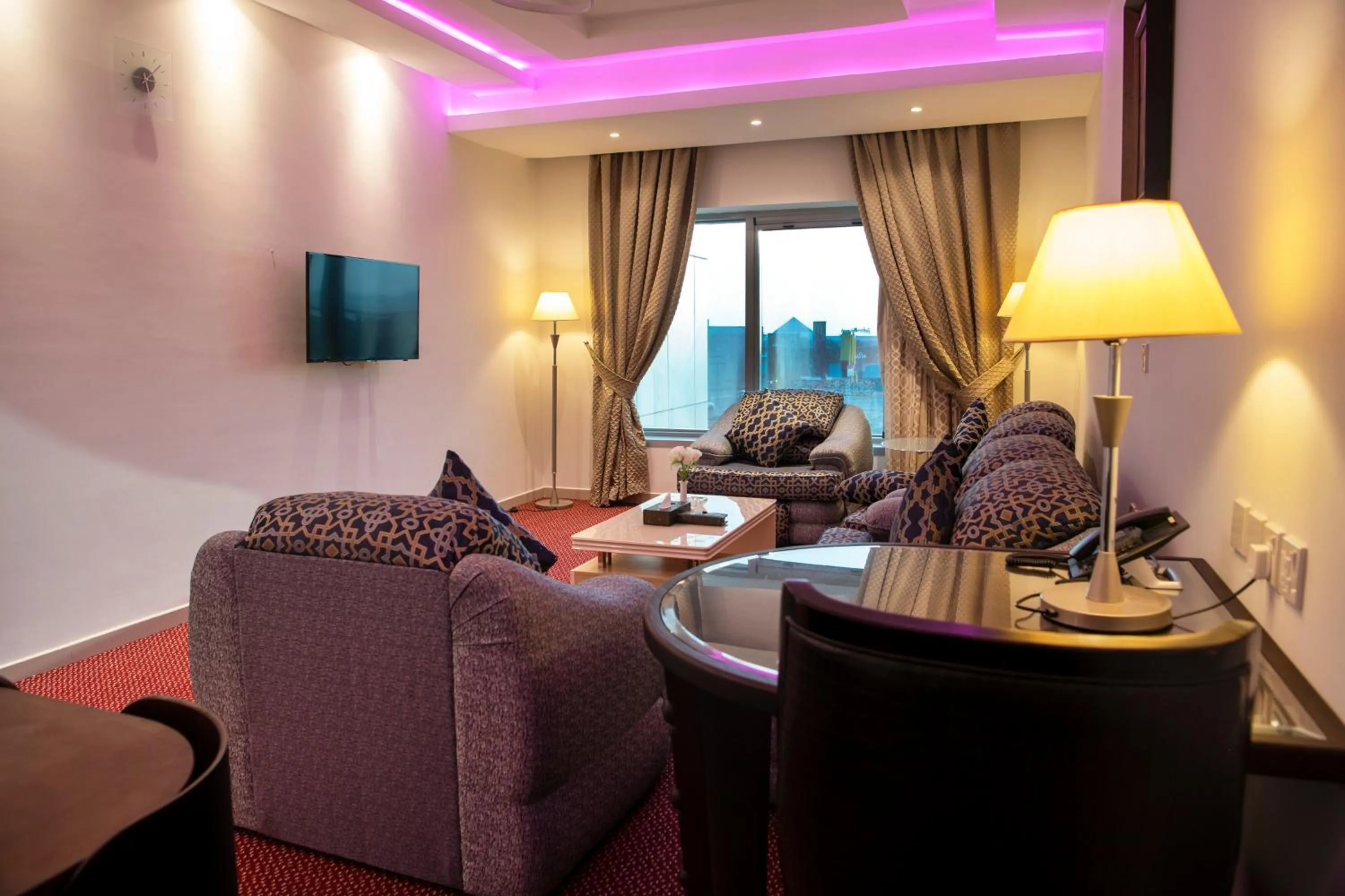 Seating area in Jazan Inn Hotel