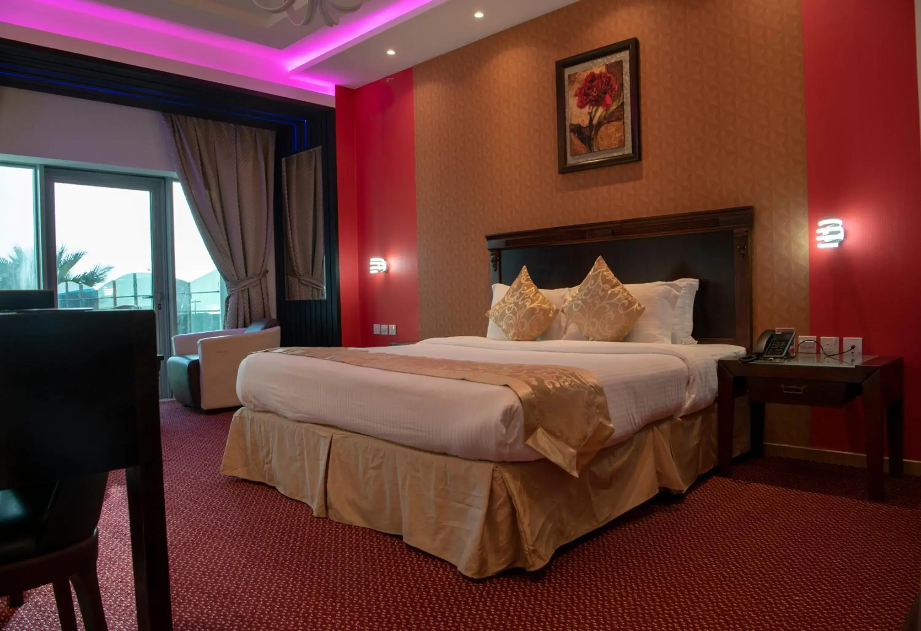 Deluxe King or Twin Room with City View in Jazan Inn Hotel Deluxe King or Twin Room with City View in Jazan Inn Hotel
