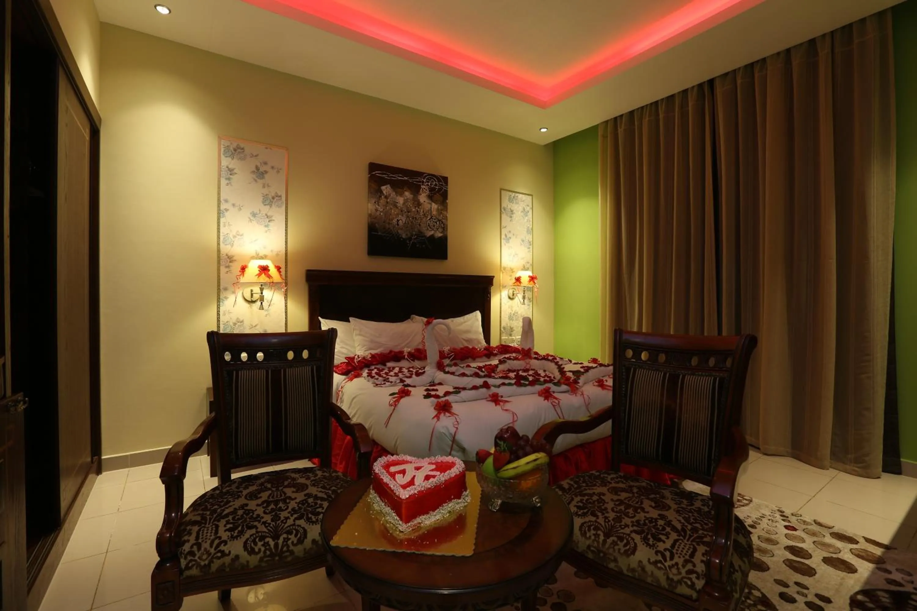 Bed in Jazan Inn Hotel