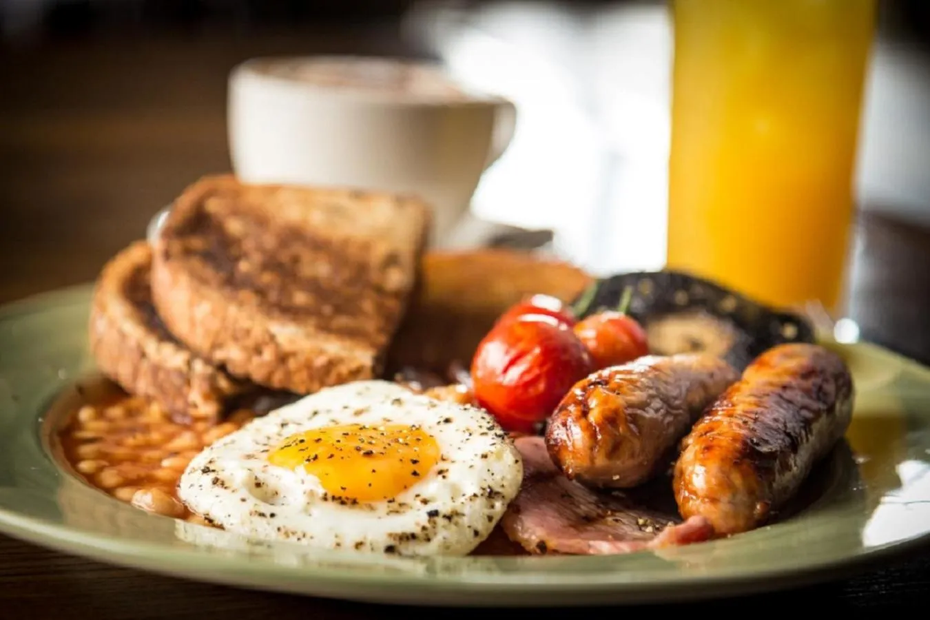 Food close-up in Dovey Inn