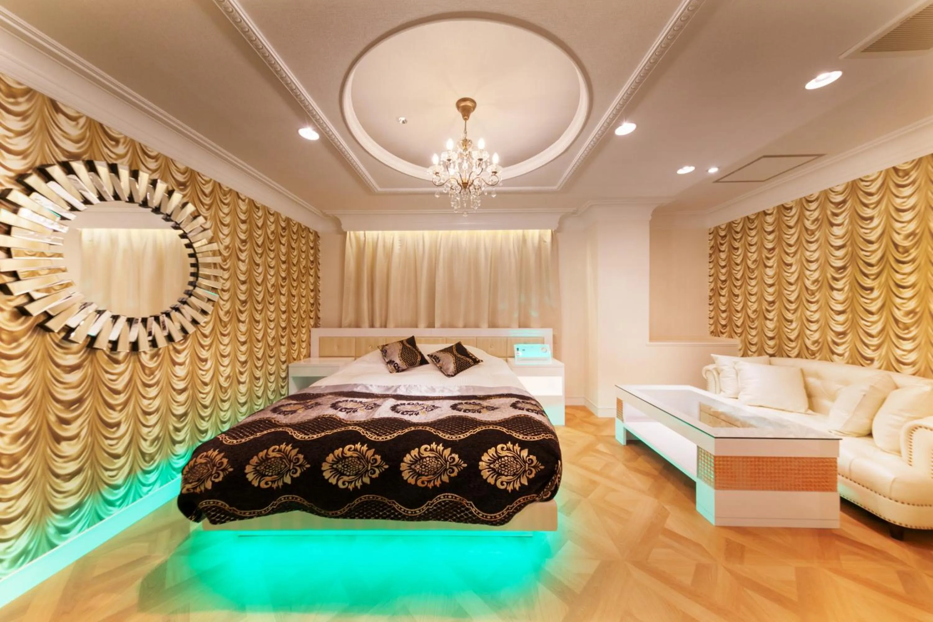 Bed in i RESORT ARTIA Luxury Gifu (Adult Only)