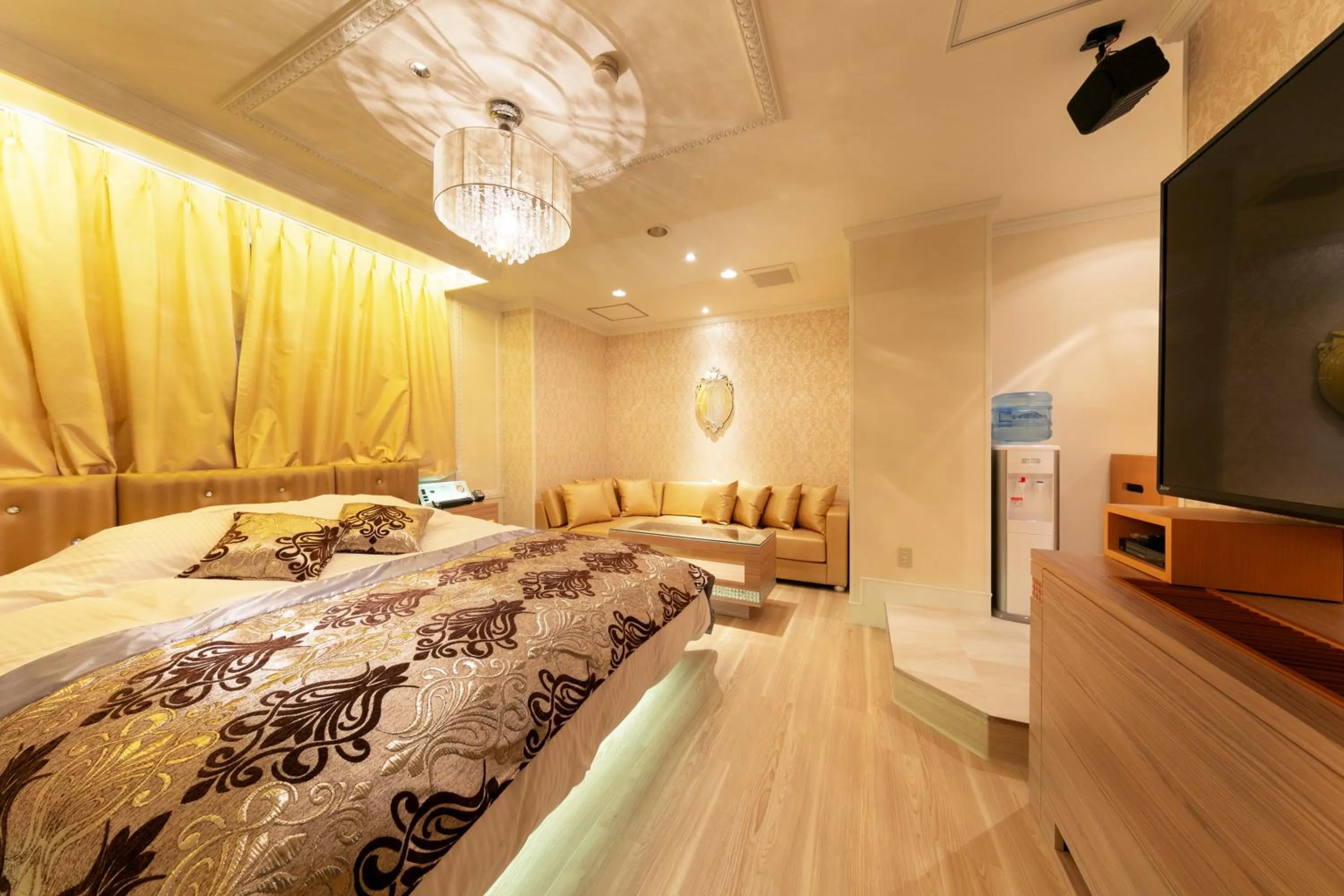 Bed in i RESORT ARTIA Luxury Gifu (Adult Only)