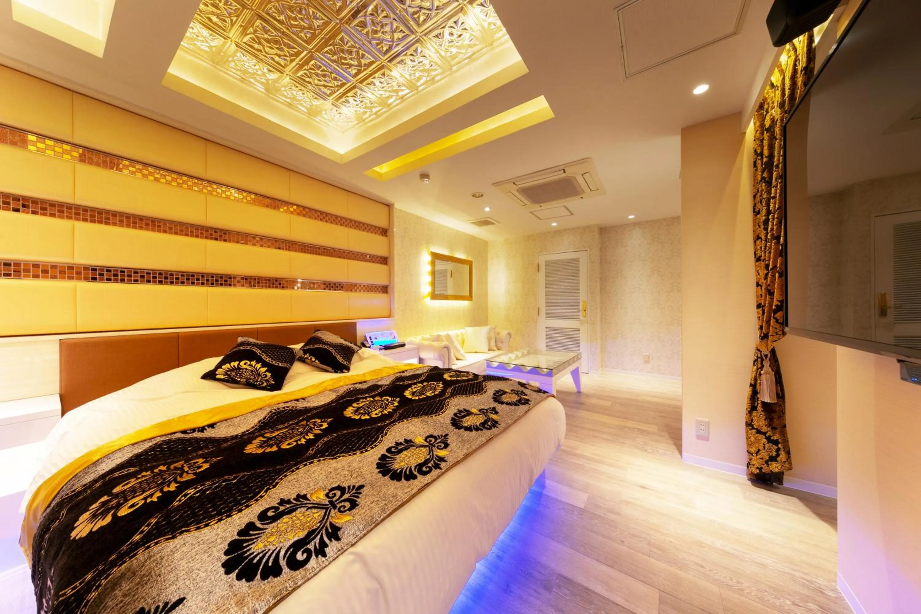 Bed in i RESORT ARTIA Luxury Gifu (Adult Only)