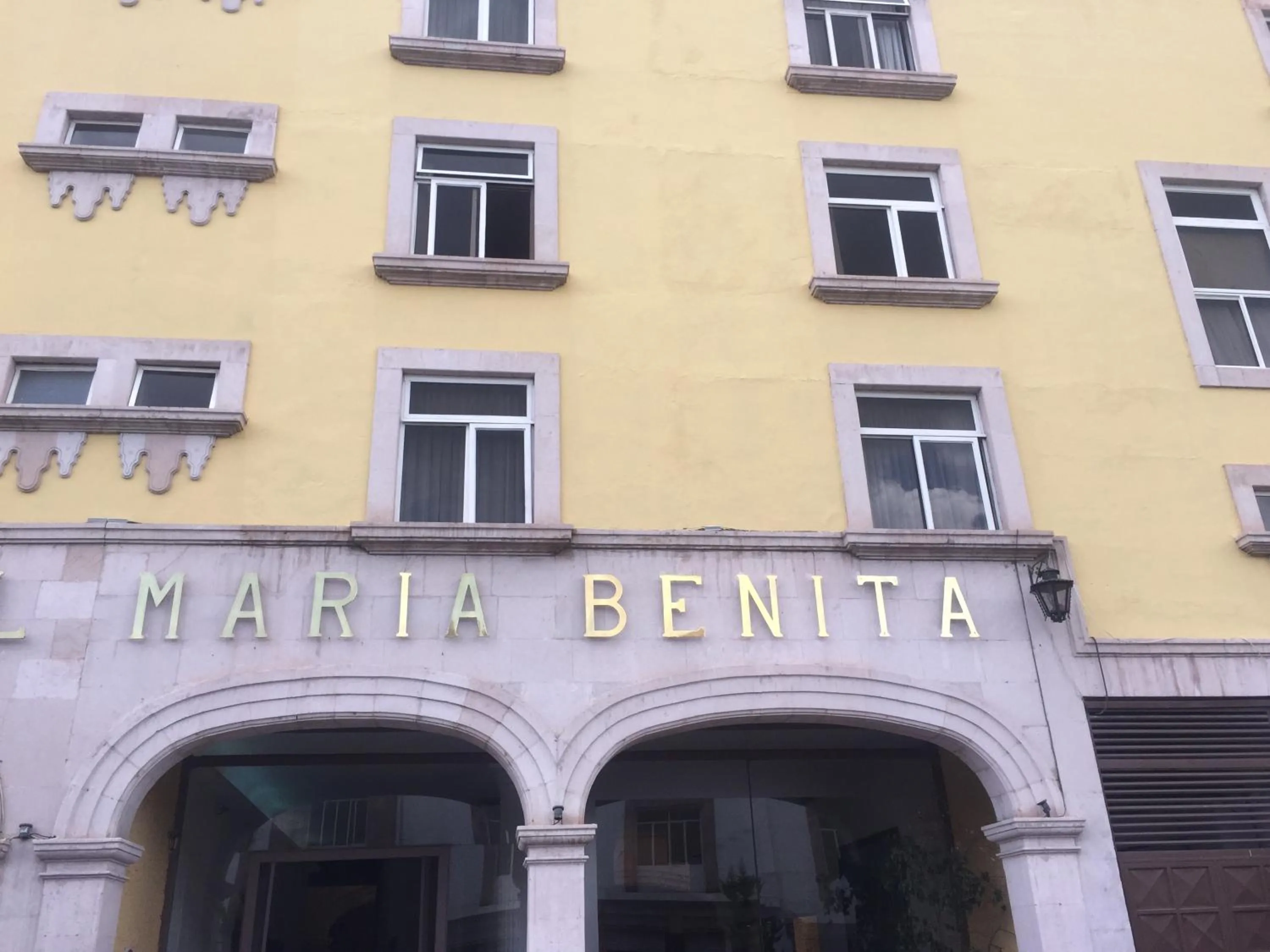 Facade/entrance in Hotel Maria Benita