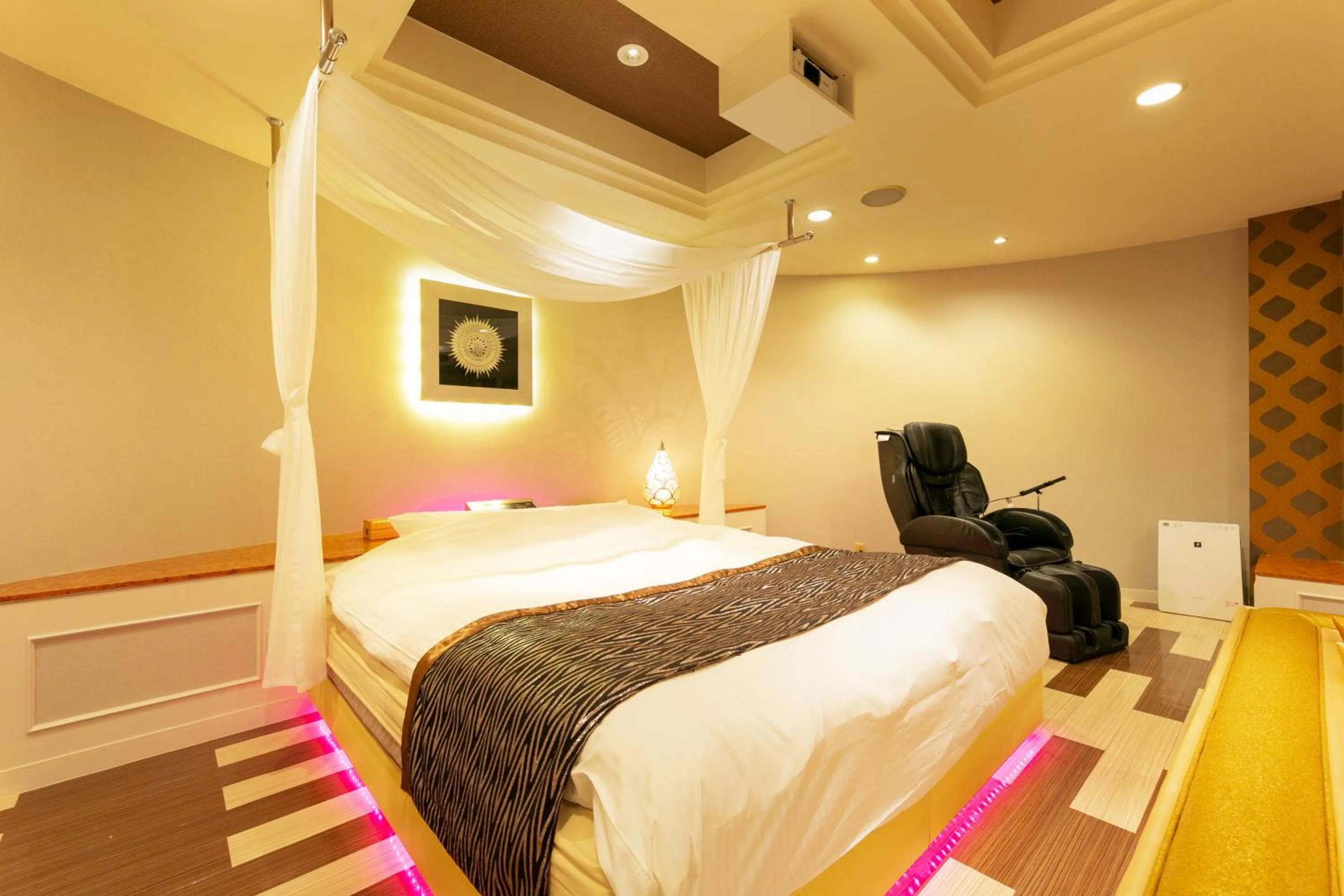 Bed in Hotel Eldia Yamanashi (Adult Only)