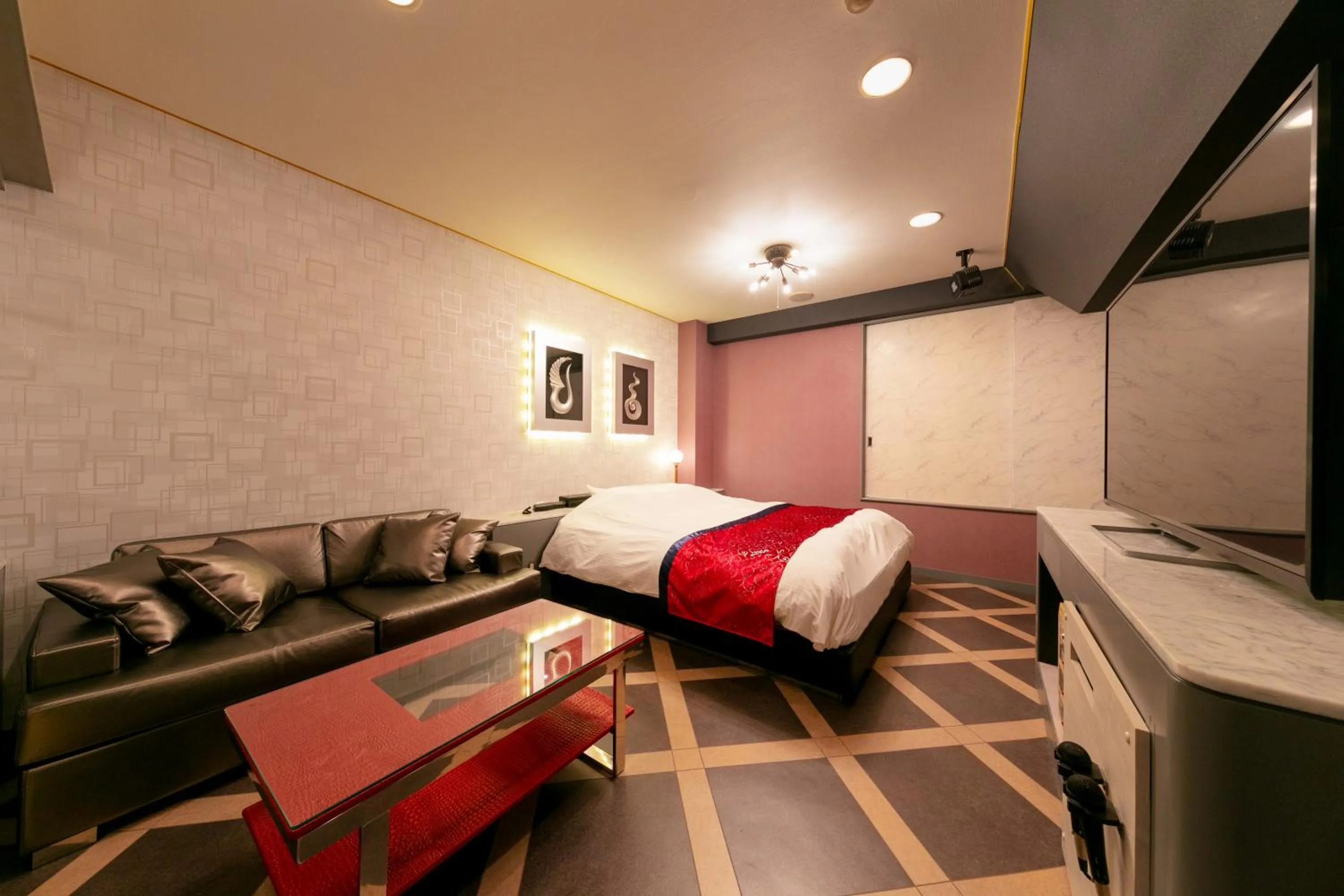 Bed in Hotel Eldia Yamanashi (Adult Only)