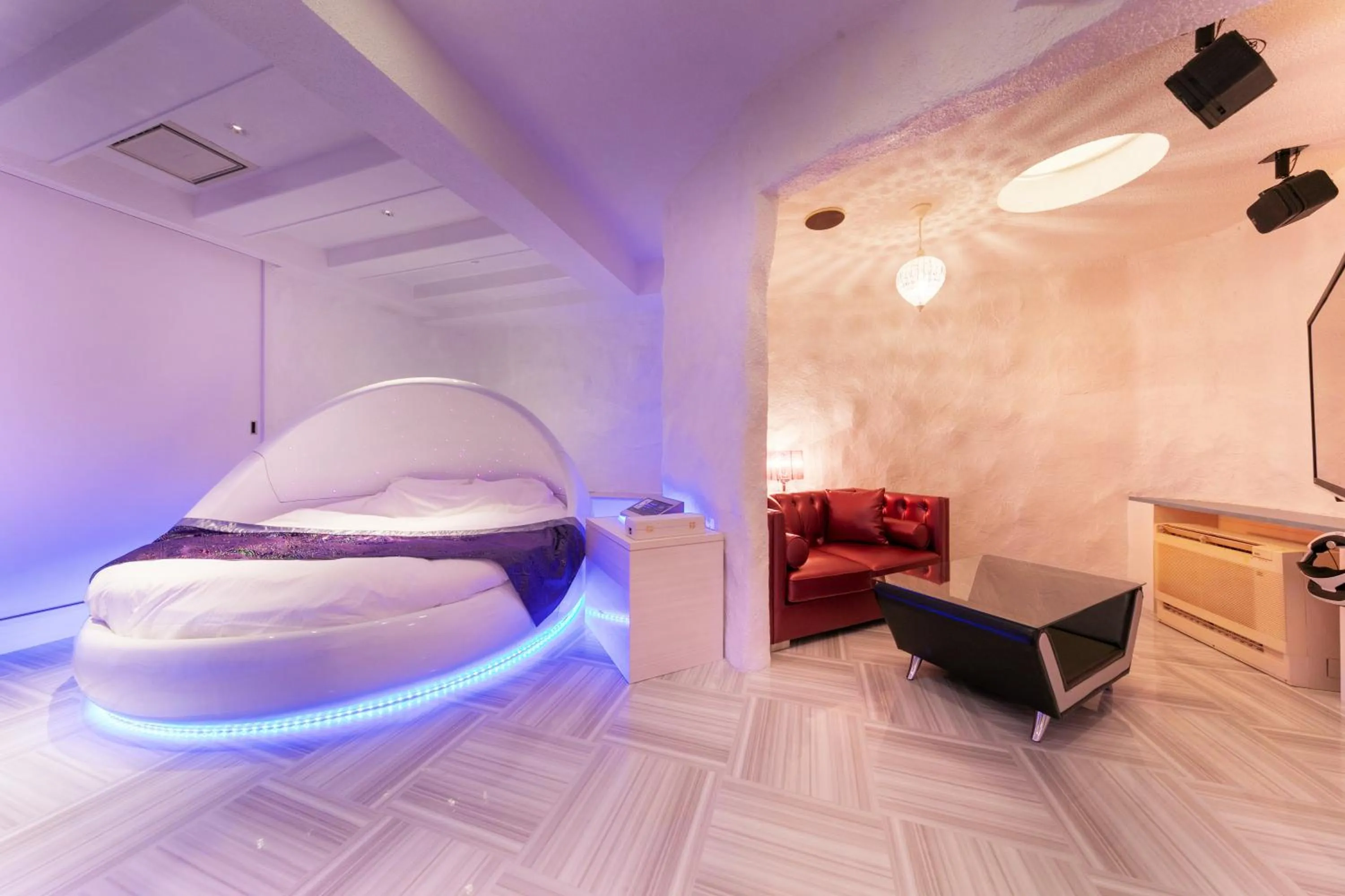 Bed in Hotel Eldia Yamanashi (Adult Only)