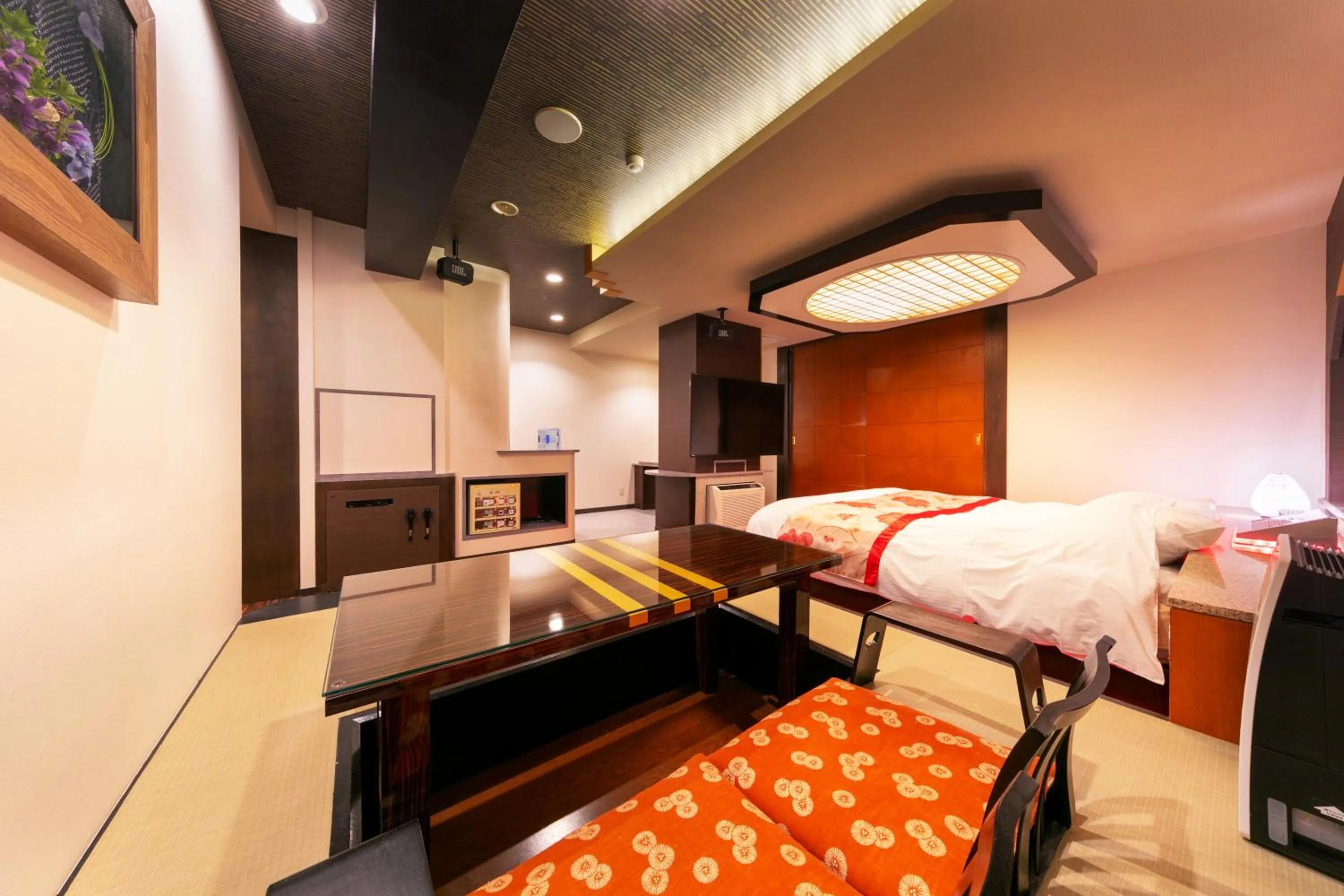 Bed in Hotel Eldia Yamanashi (Adult Only)