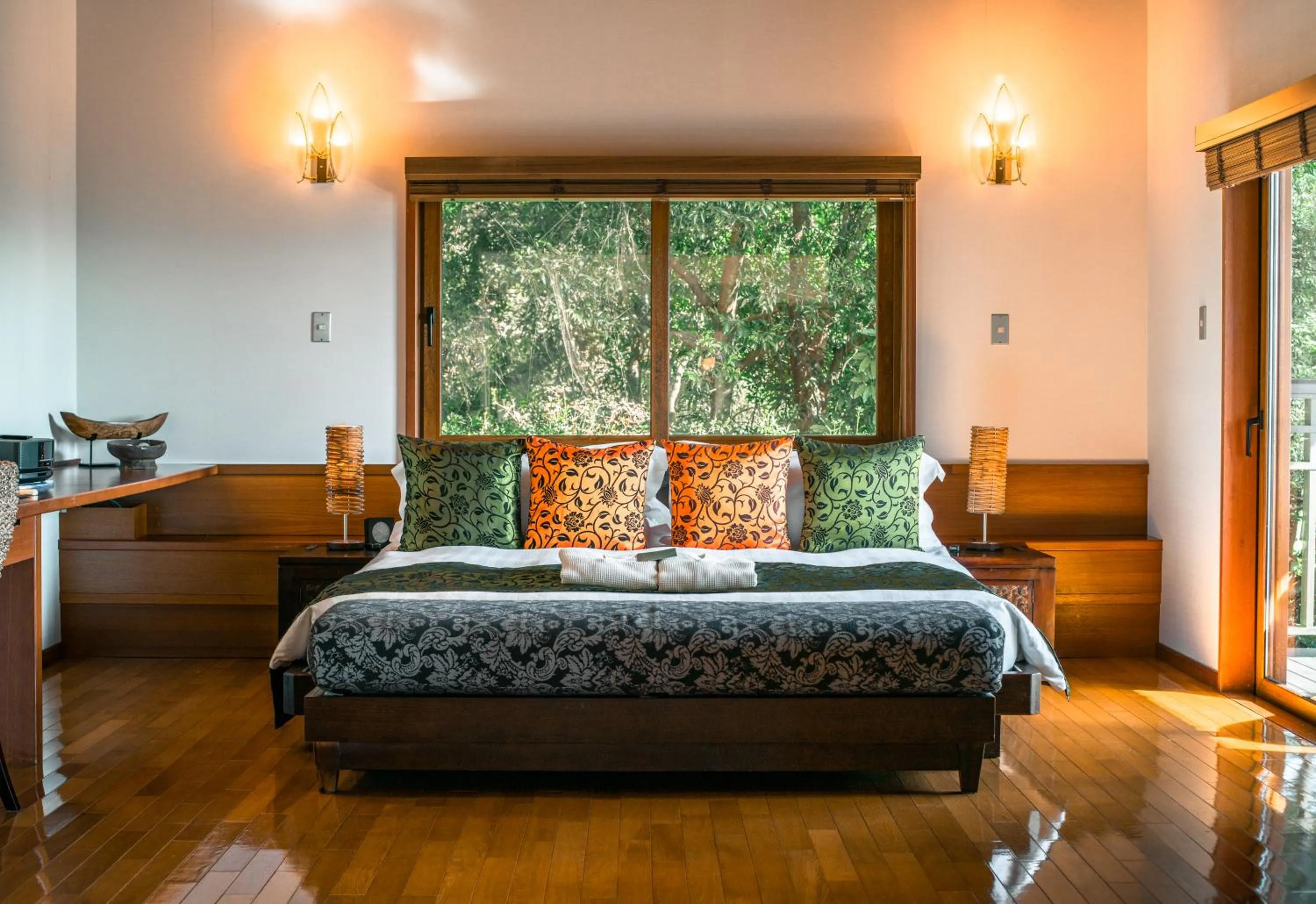 Bed in Sankara Hotel & Spa Yakushima