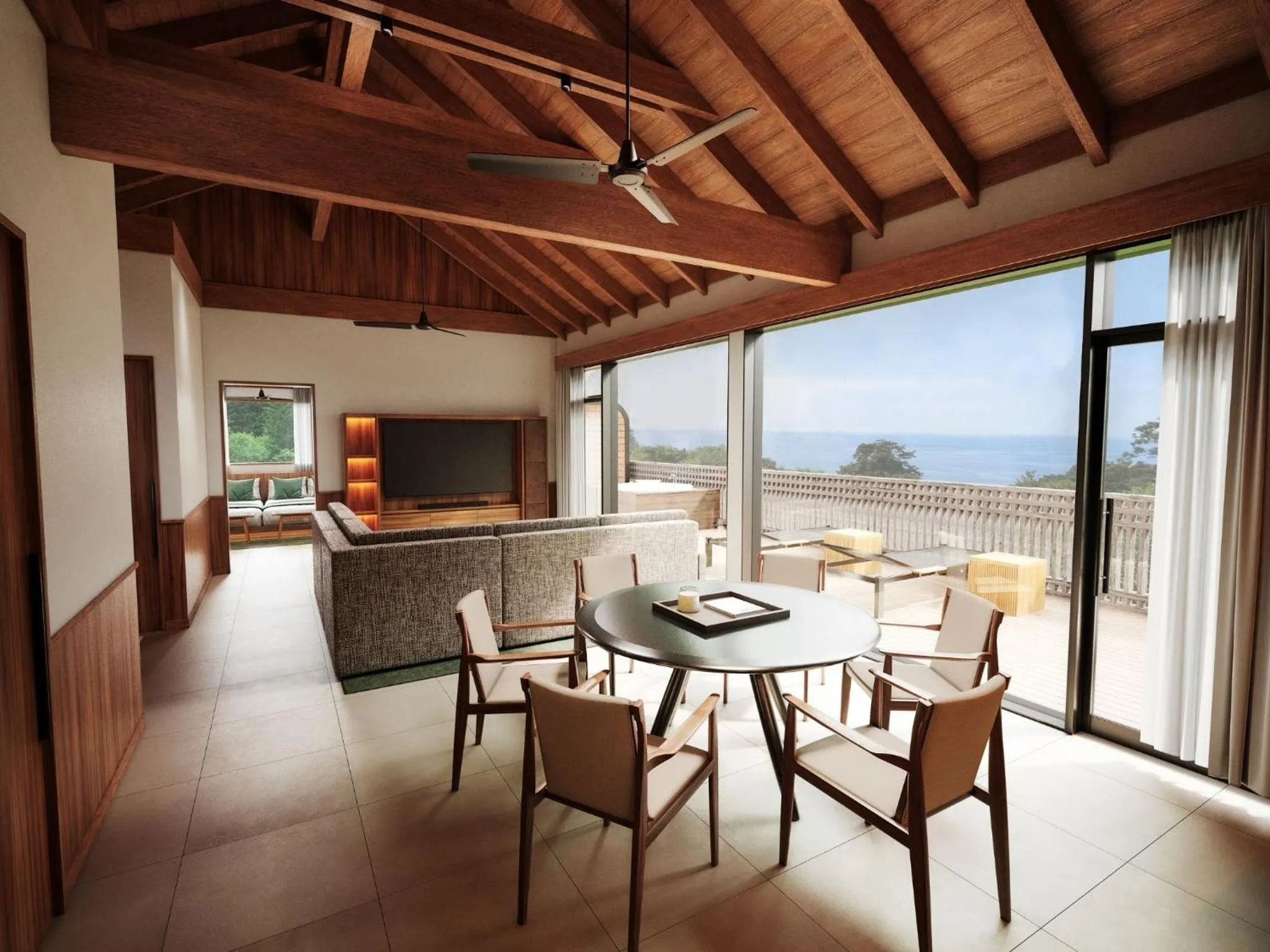 Living room in Sankara Hotel & Spa Yakushima