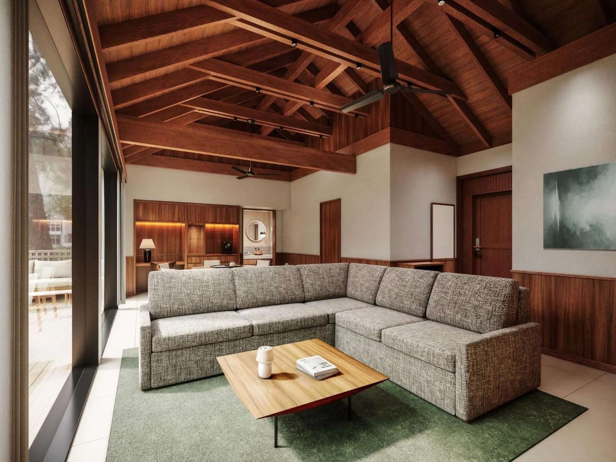 Living room in Sankara Hotel & Spa Yakushima