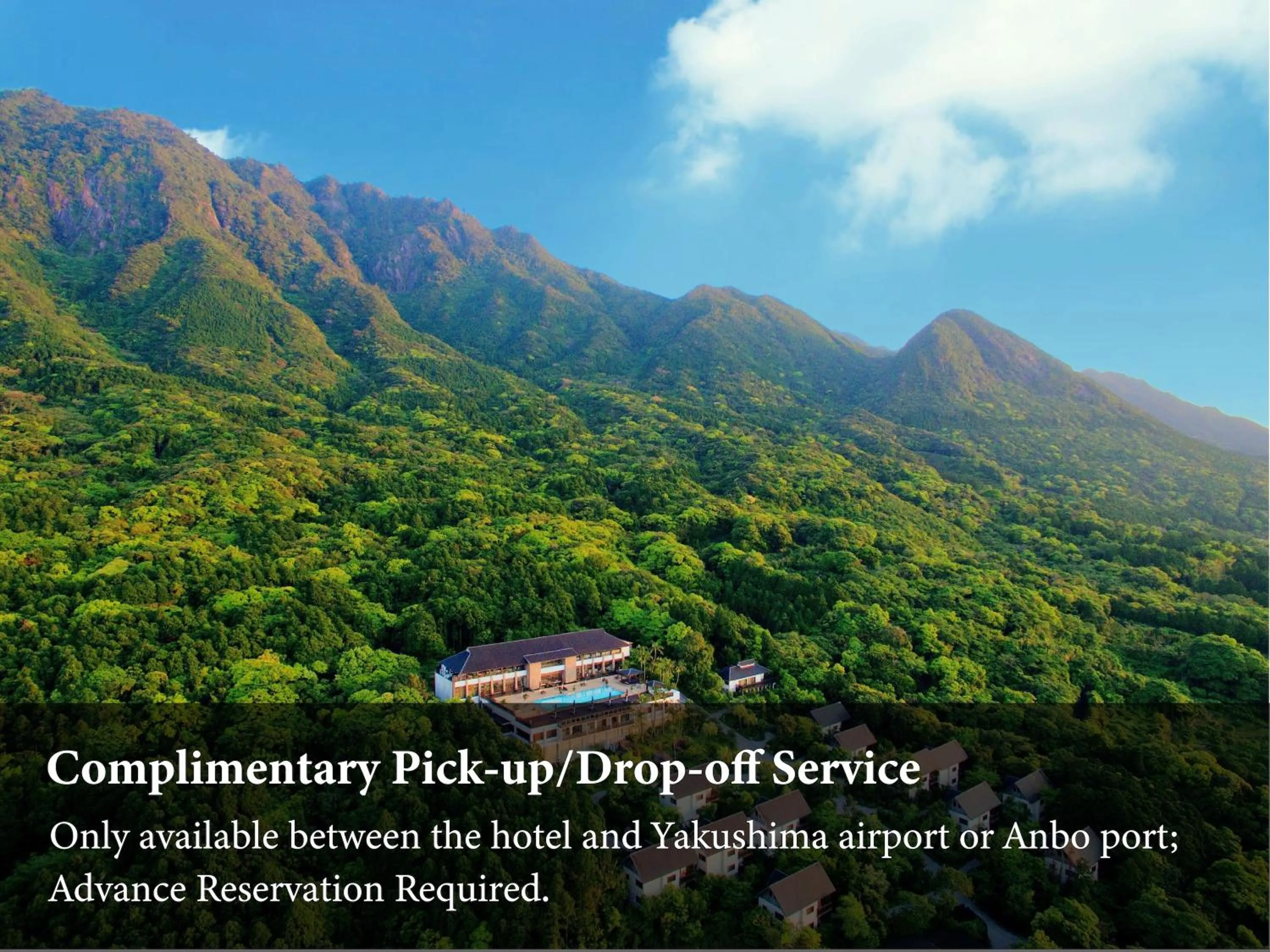 shuttle in Sankara Hotel & Spa Yakushima