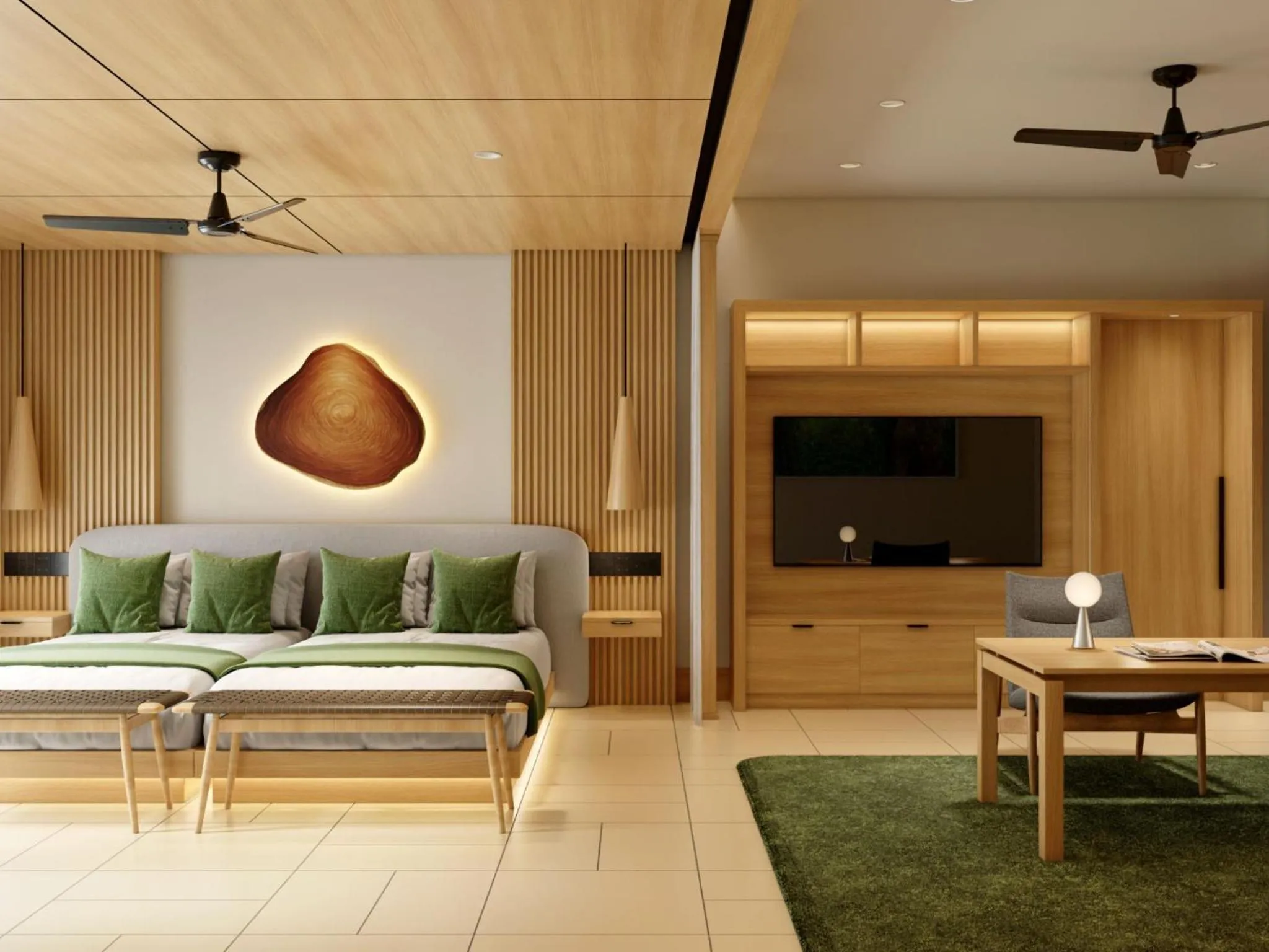 Living room in Sankara Hotel & Spa Yakushima