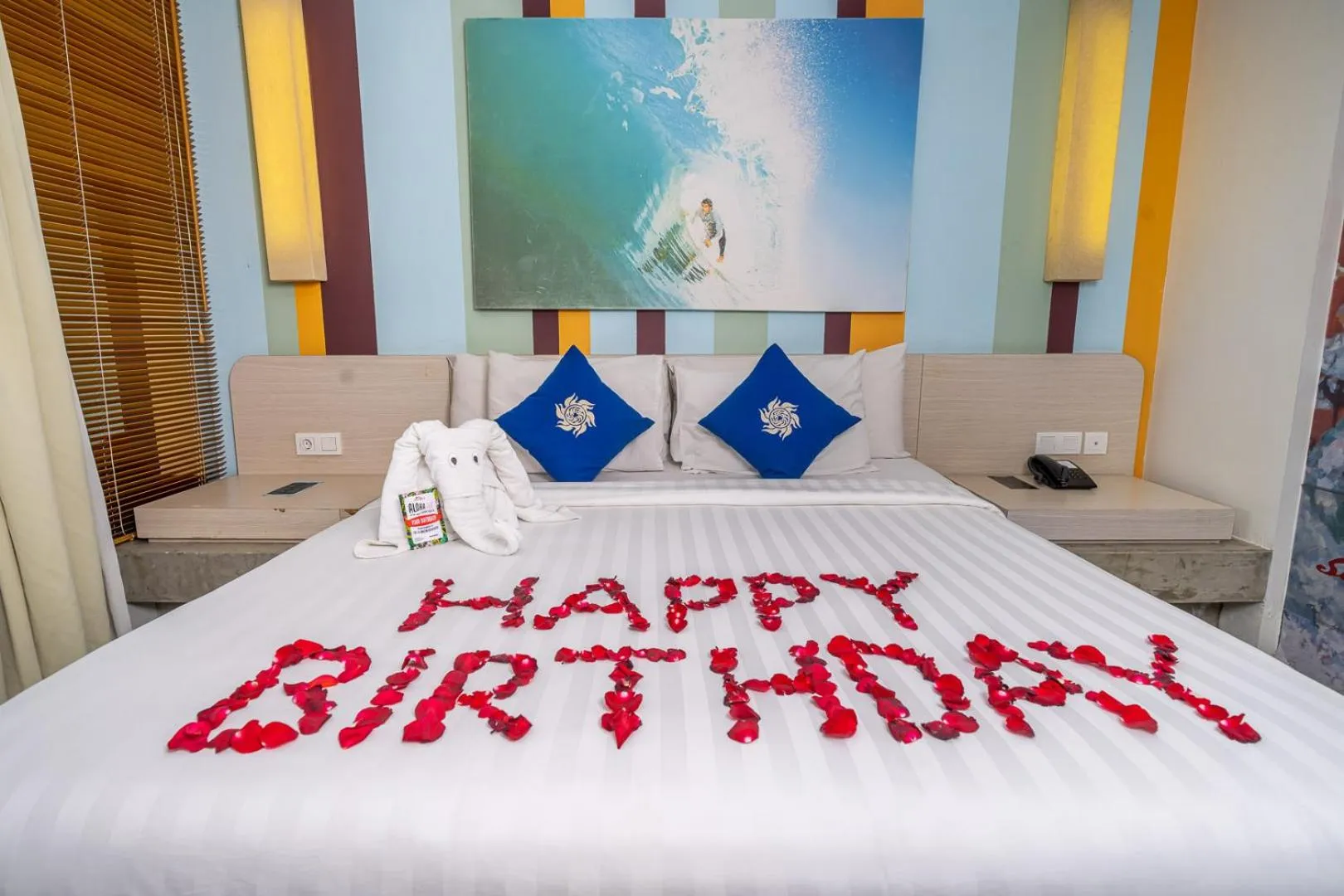 Bed in Bliss Surfer Hotel Legian