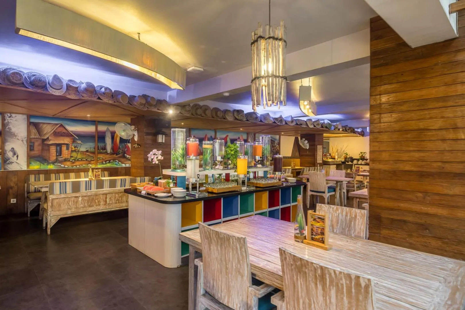 Drinks in Bliss Surfer Hotel Legian