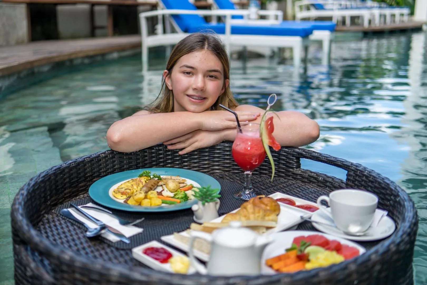 Guests in Bliss Surfer Hotel Legian