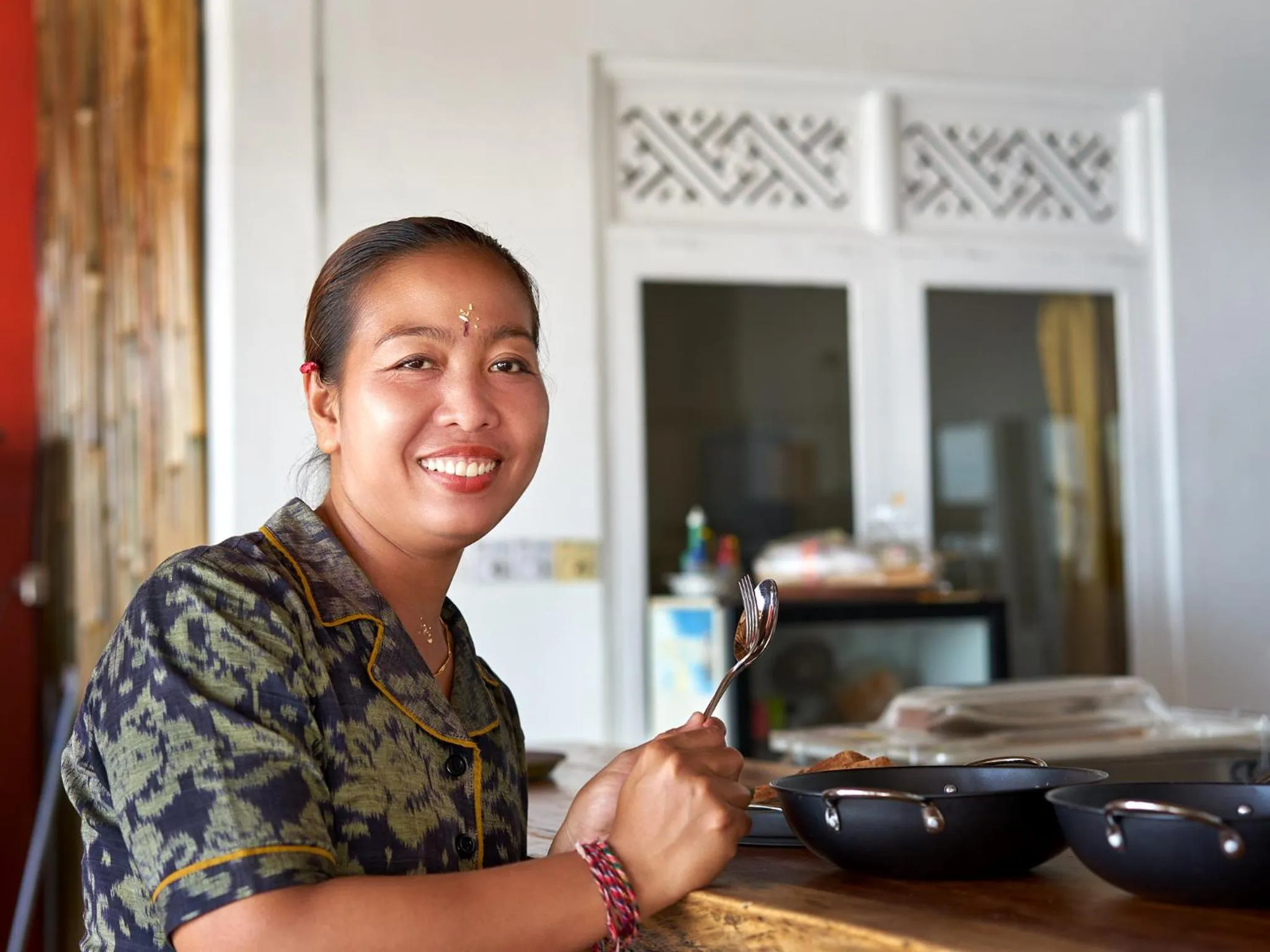 Staff in Vienna Beach Resort