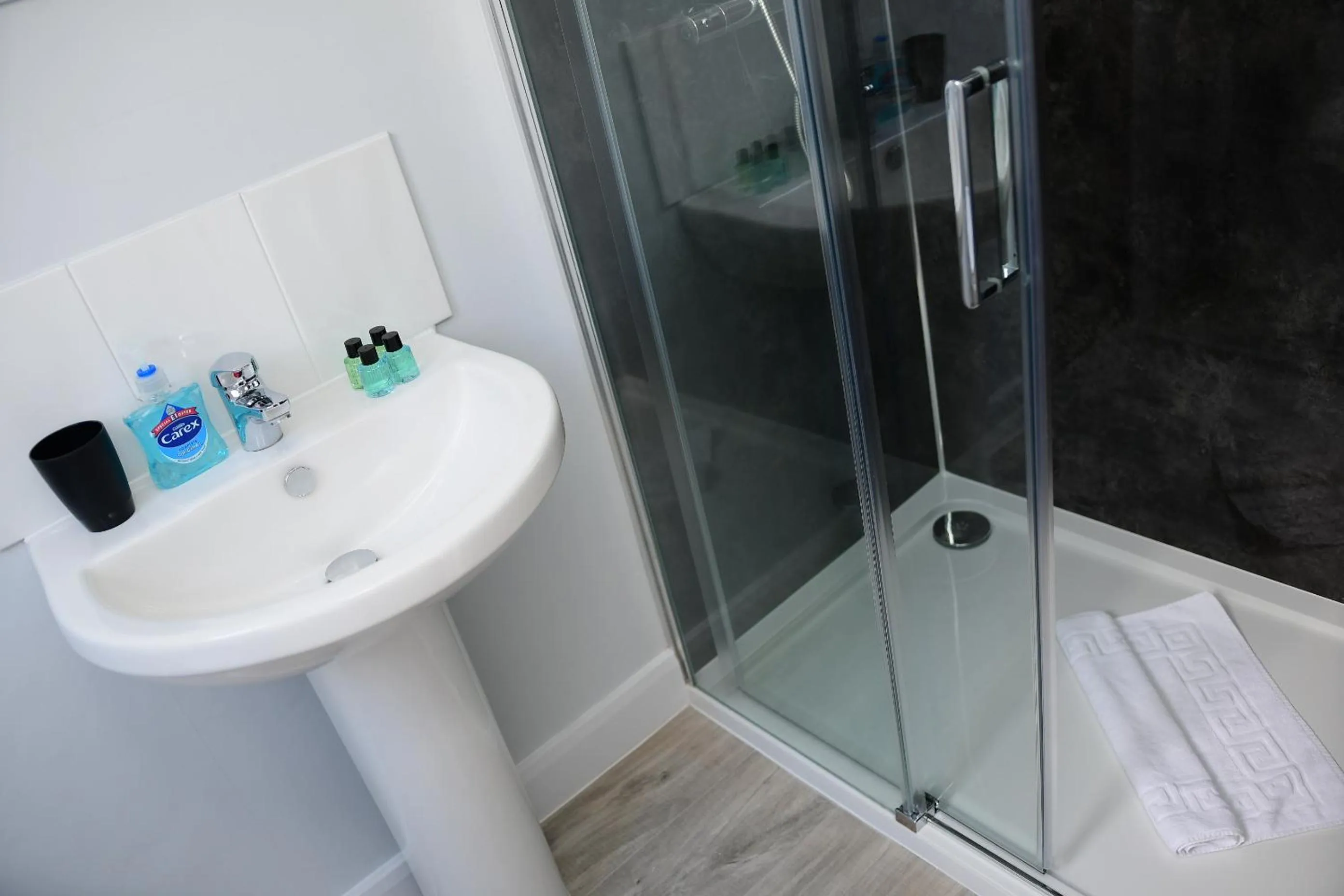 Bathroom in Vikings Accommodation