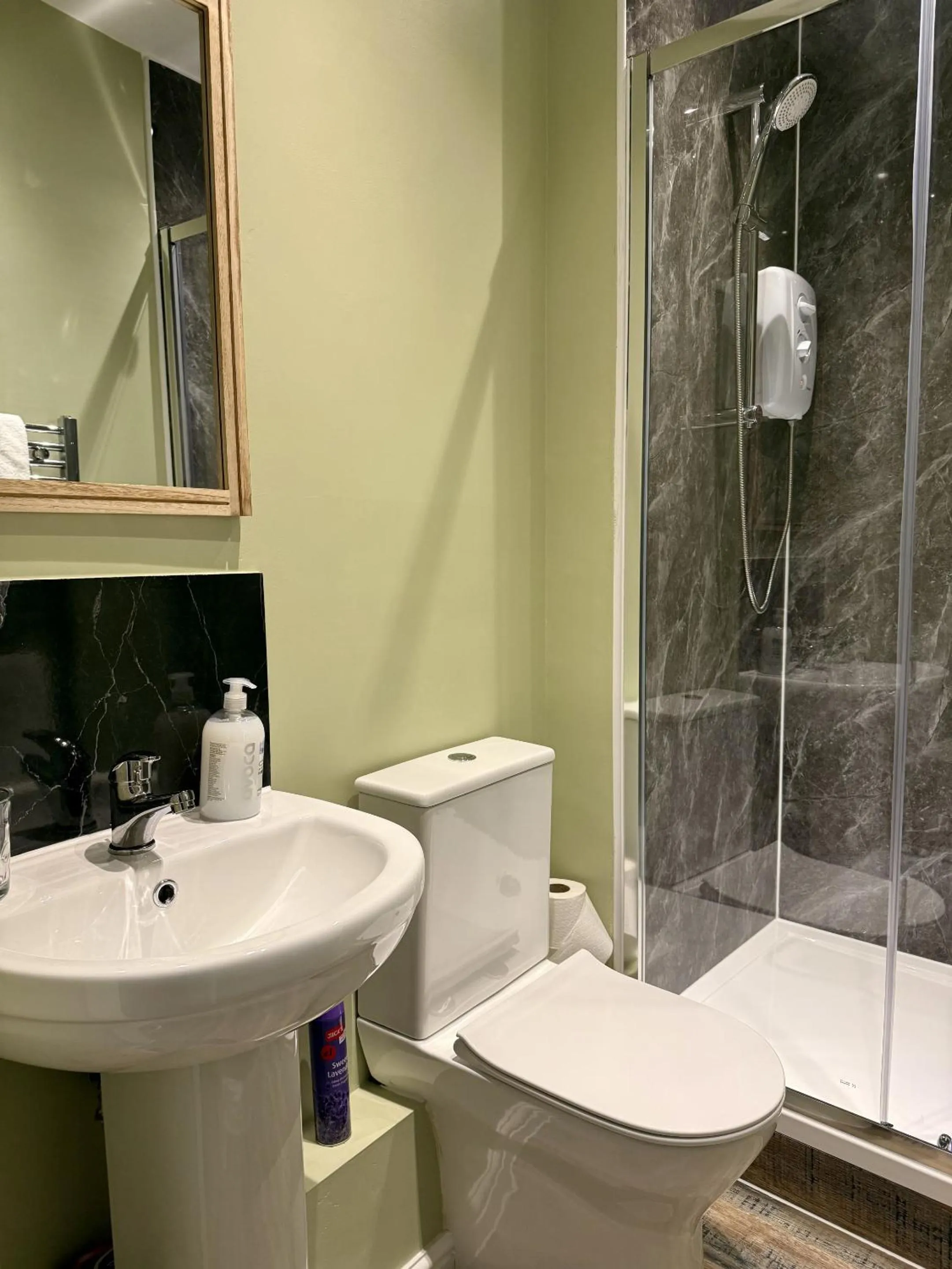 Bathroom in Vikings Accommodation