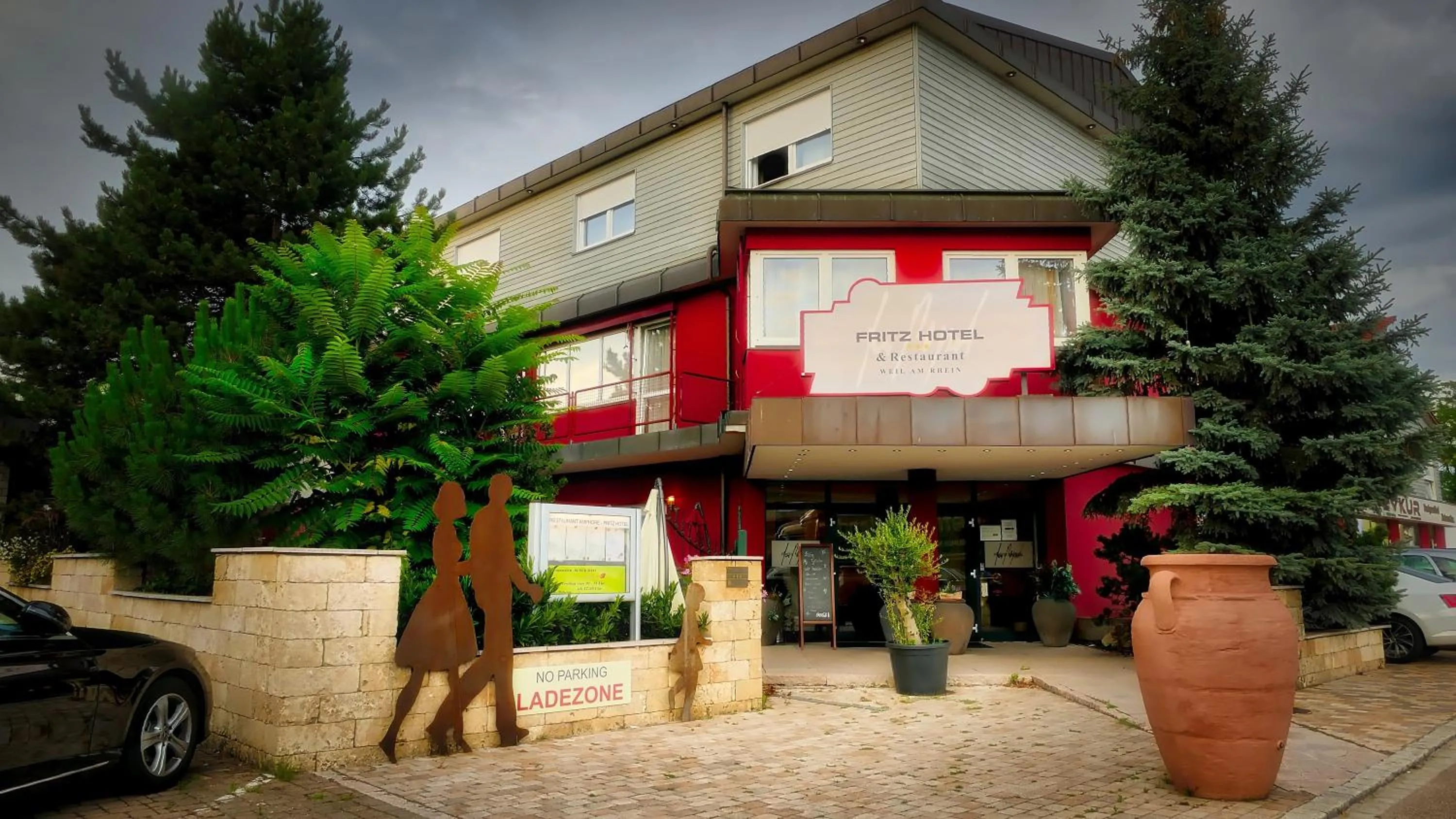 Property building in Fritz Hotel & Restaurant KG