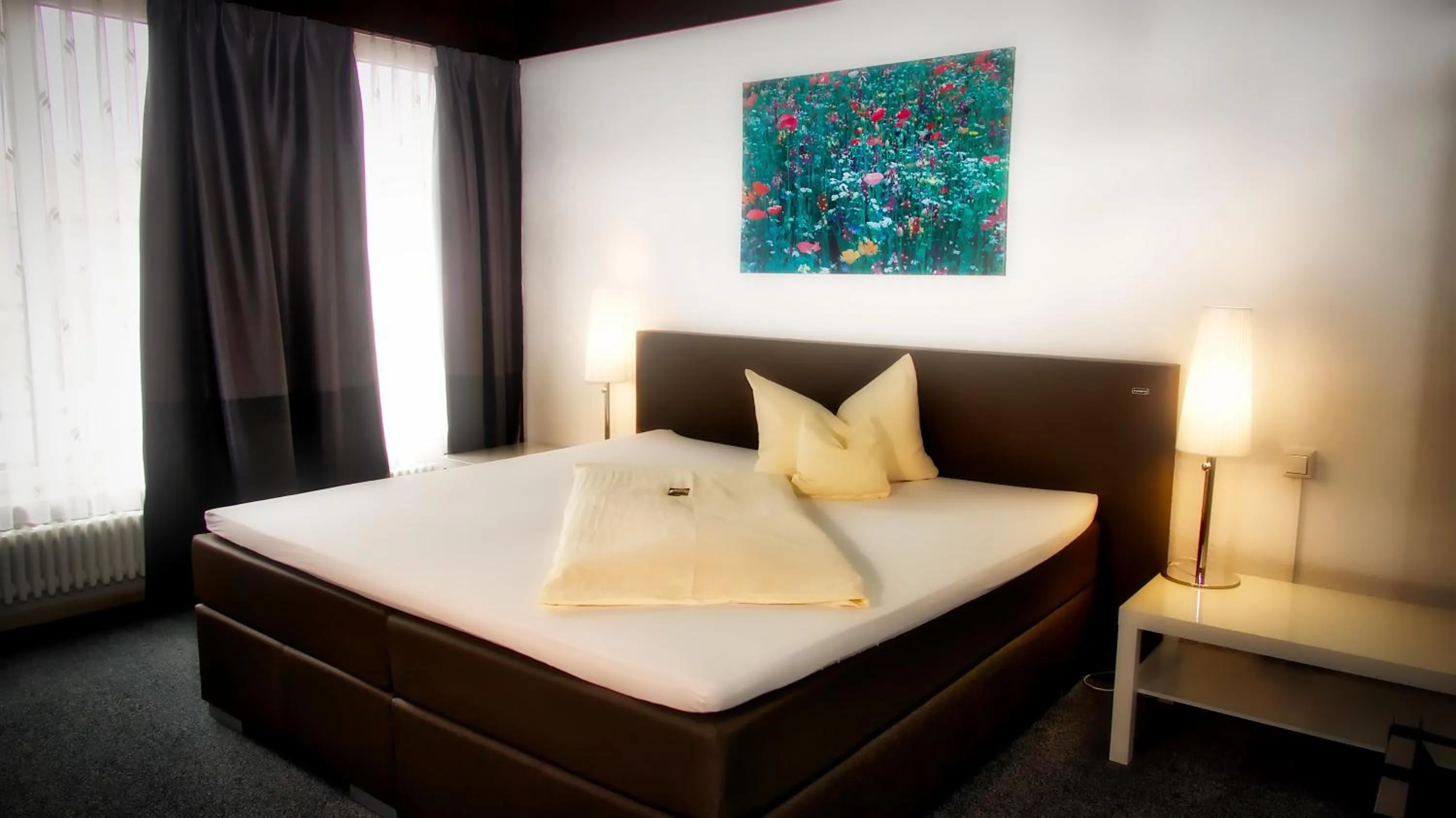 Decorative detail, Bed in Fritz Hotel & Restaurant KG