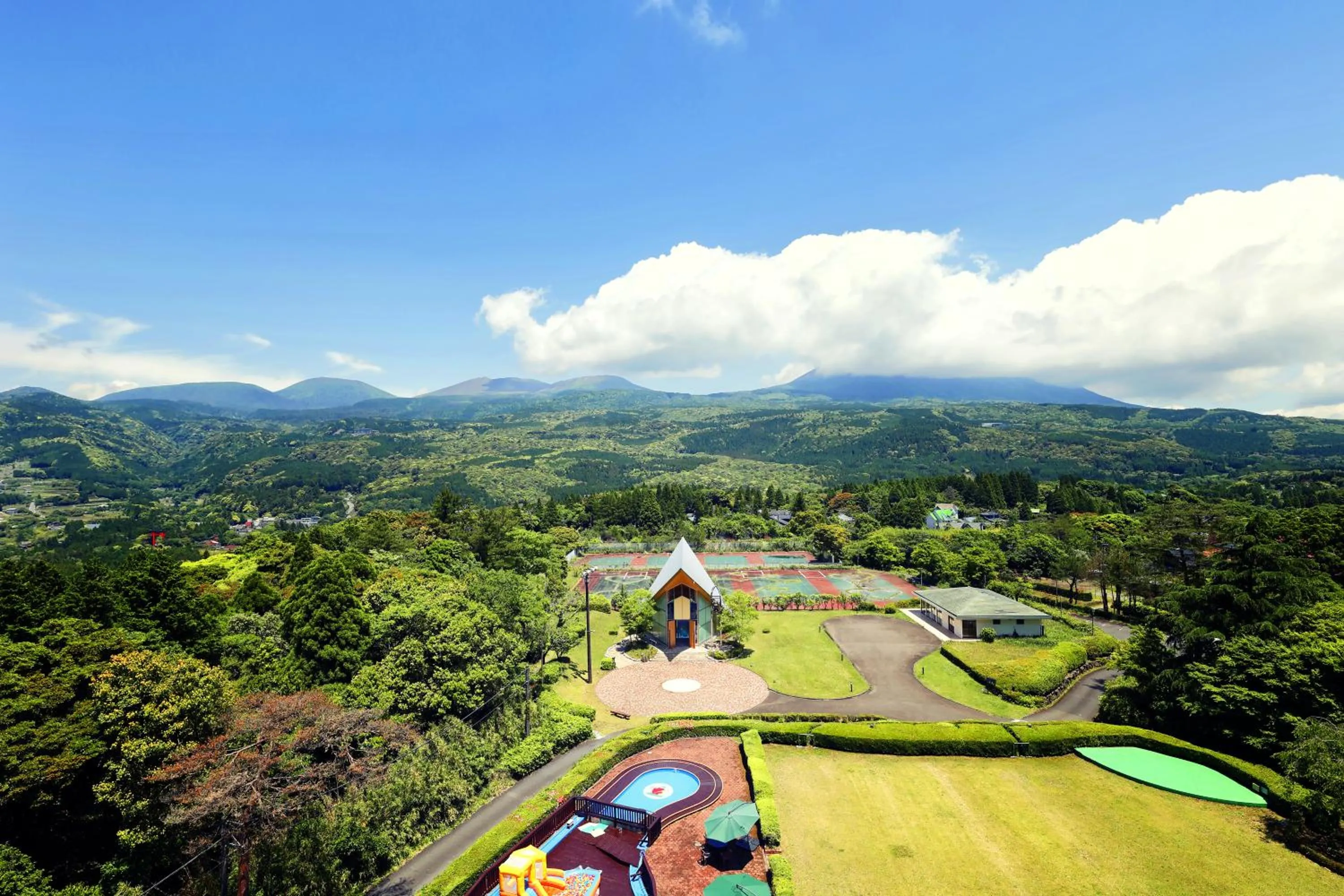 Bird's-eye View in Active Resorts KIRISHIMA